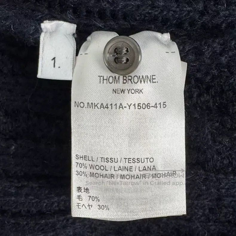 Thom Browne Thom Browne Wool and Mohair Sweater Size US S / EU 44-46 / 1 - 4 Thumbnail