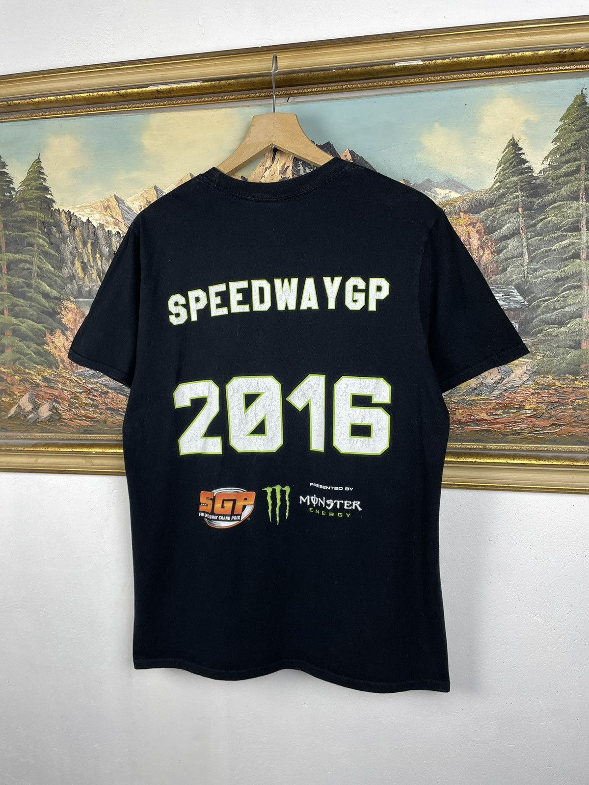 Vintage Monster Energy Vintage Y2k Black Tee Avant Garde Cyber Swag Size US L / EU 52-54 / 3 - 6 Thumbnail
