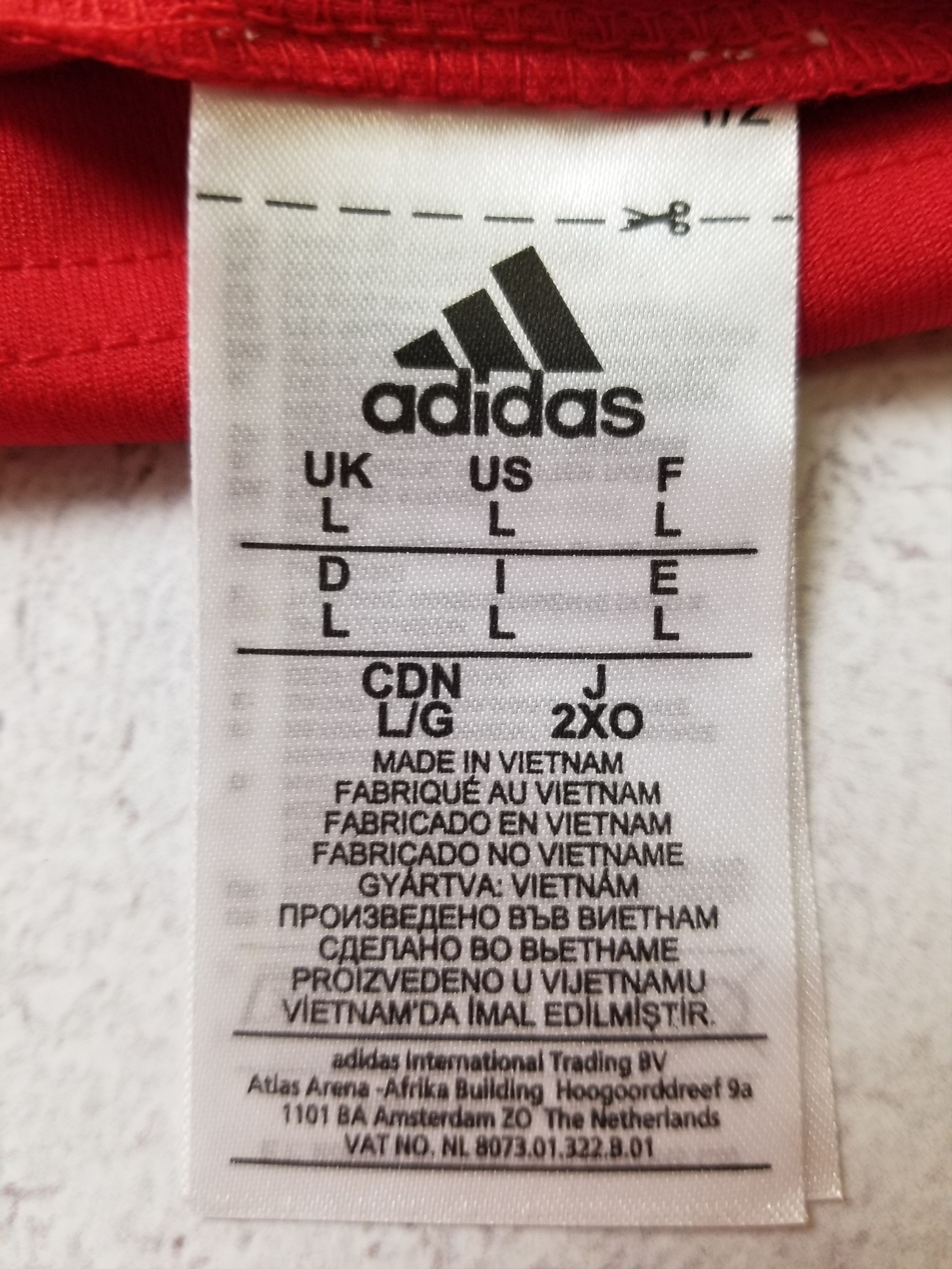 Adidas Adidas Houston Rockets #13 James Harden Red Jersey Size US L / EU 52-54 / 3 - 17 Thumbnail