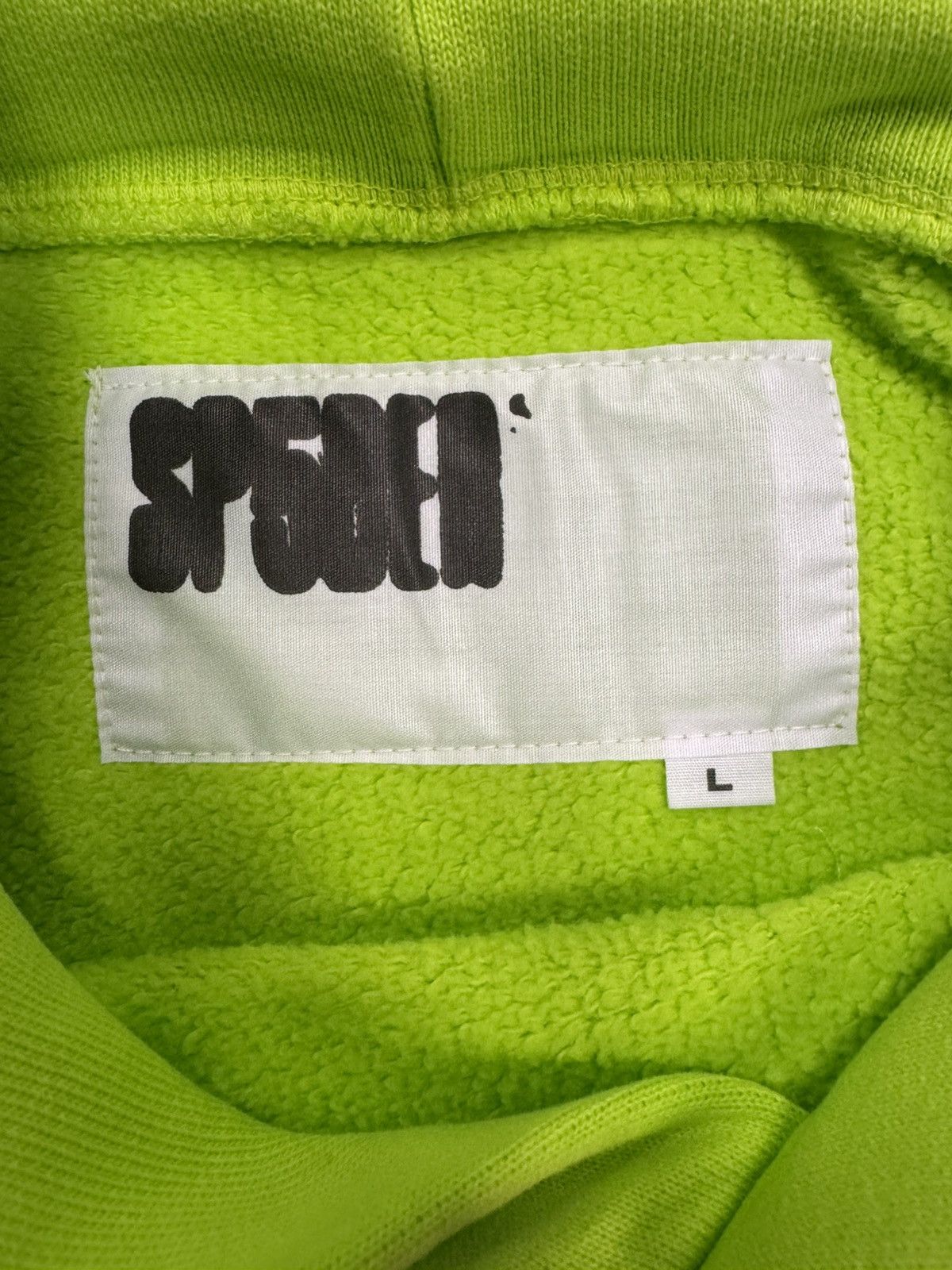 Sp5der Sp5der Hoodie Acid Green Size US L / EU 52-54 / 3 - 2 Thumbnail