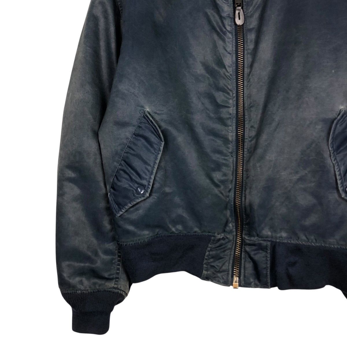 Japanese Brand 📌Vintage Fly Bomber Jacket Military Gimny Word Issey Miyake Size US M / EU 48-50 / 2 - 5 Thumbnail