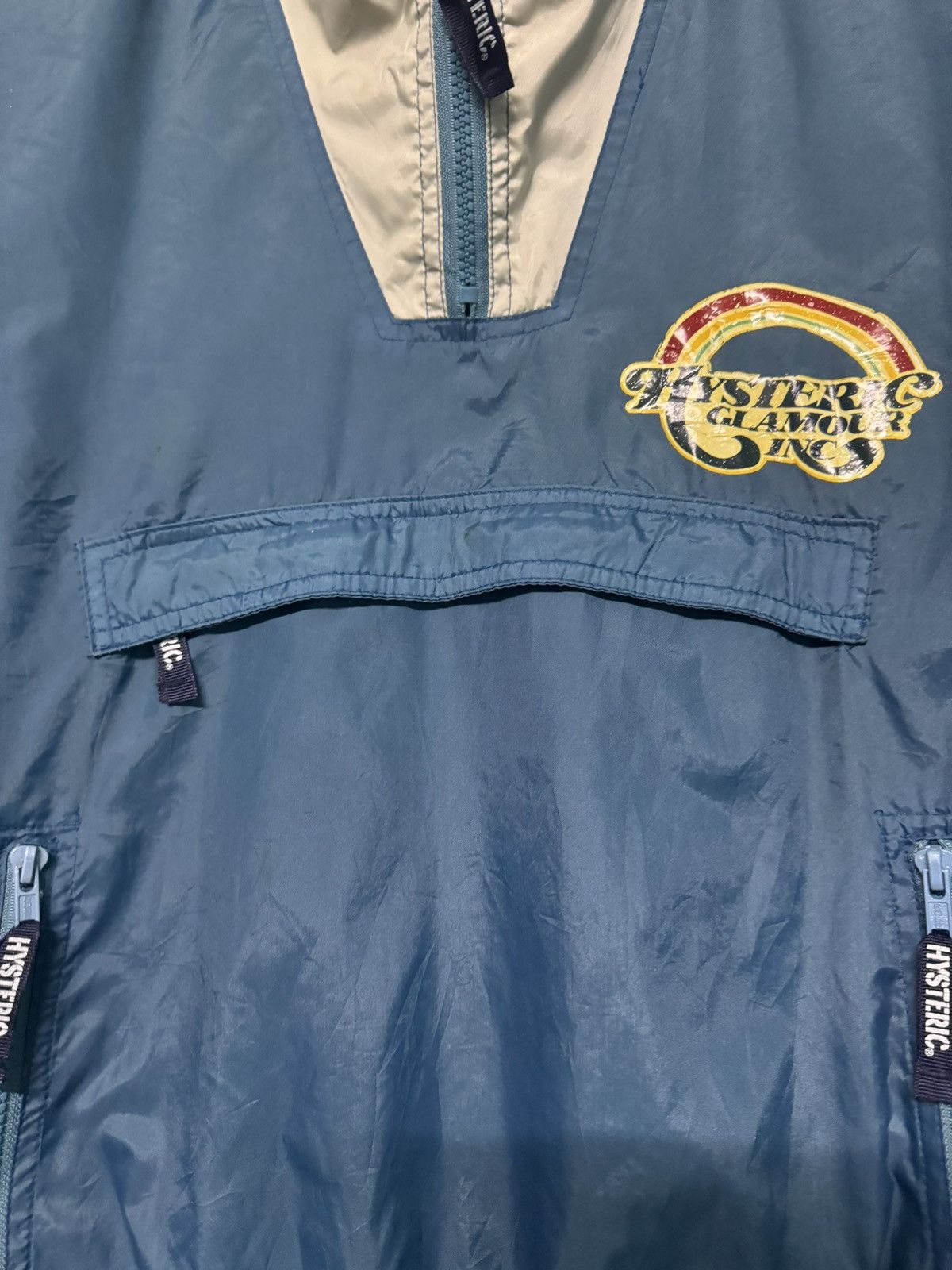 Hysteric Glamour HYSTERIC GLAMOUR INC PULL OVER HOODIE WINDBRAEKER NYLON Size US M / EU 48-50 / 2 - 11 Thumbnail