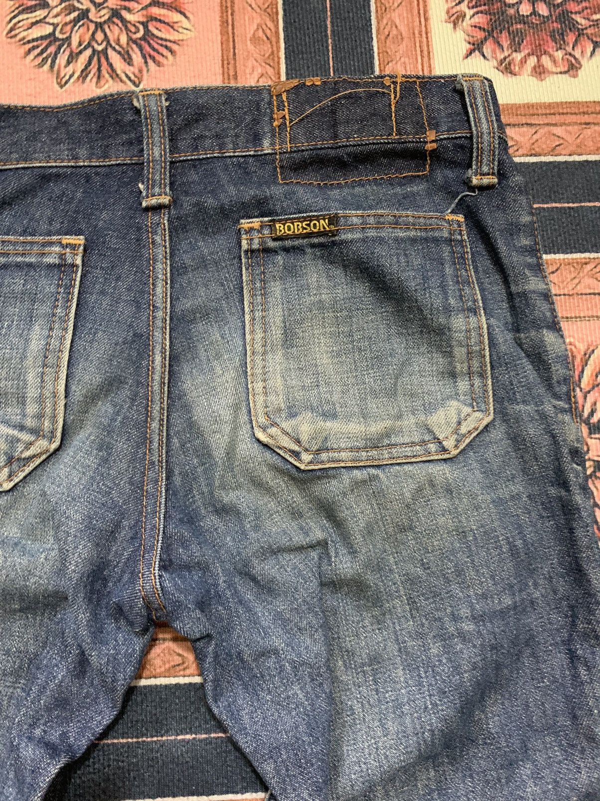 If Six Was Nine 💥Flare💥 Vintage Bobson Bootcut Jeans Faded Size US 30 / EU 46 - 8 Thumbnail