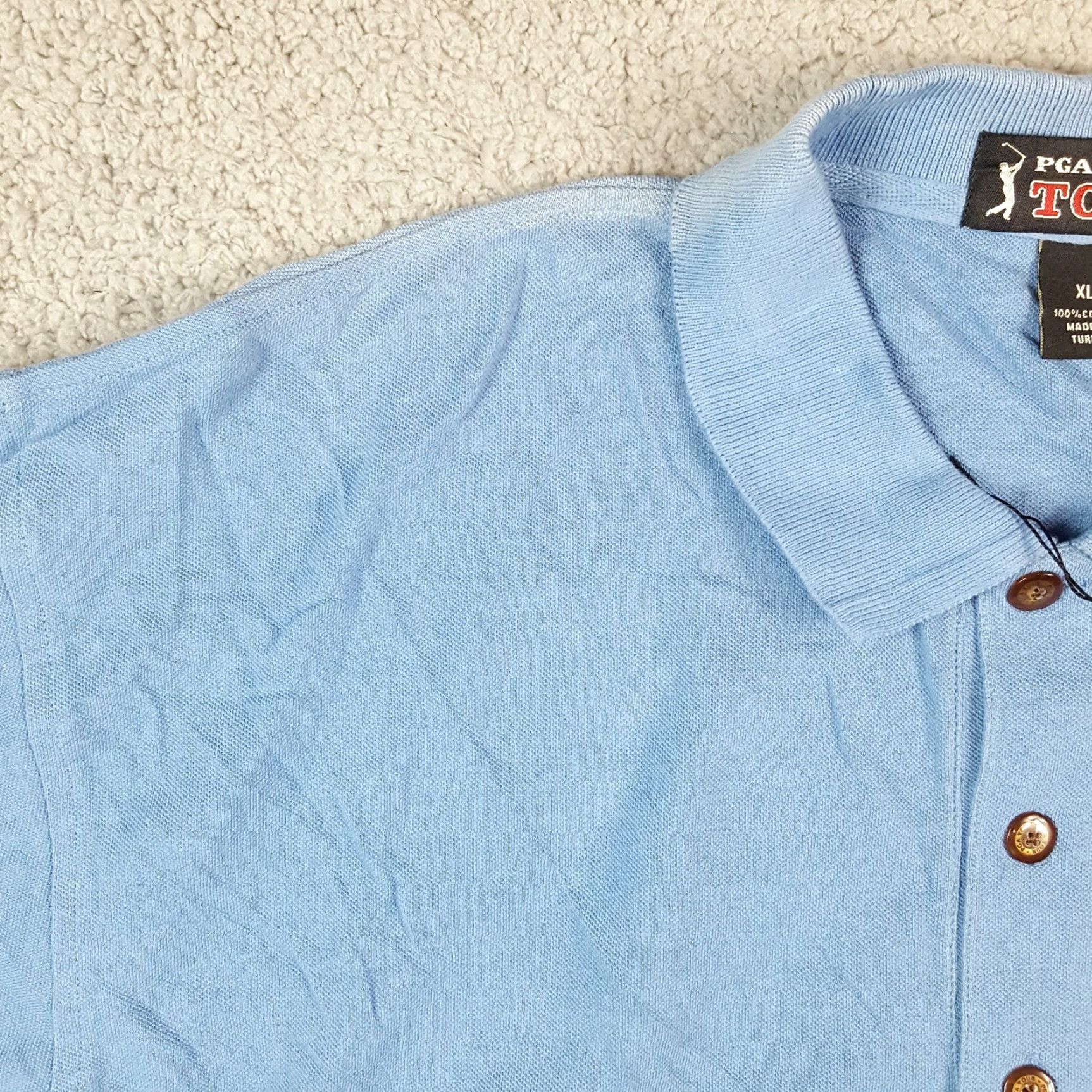 PGA Tour Vintage PGA Golf Tour Preppy Collared Men's Size XL Short Sleeve Polo Shirt 90s Size US XL / EU 56 / 4 - 3 Thumbnail