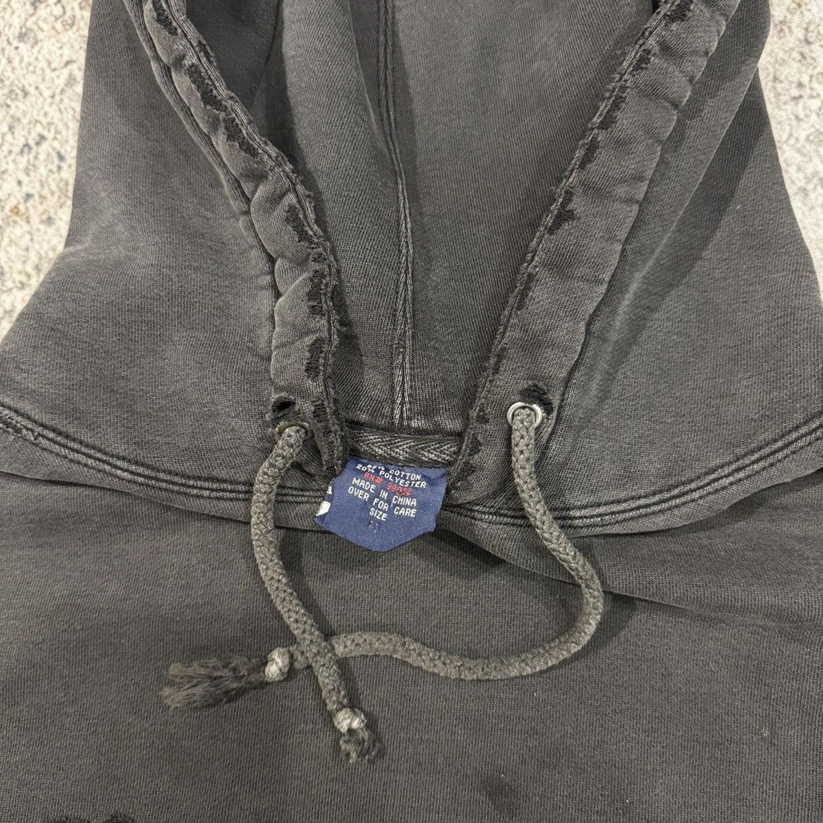 Vintage Megadeth Faded Thrashed Distressed Metal Hoodie ERD Grunge Size US L / EU 52-54 / 3 - 14 Thumbnail