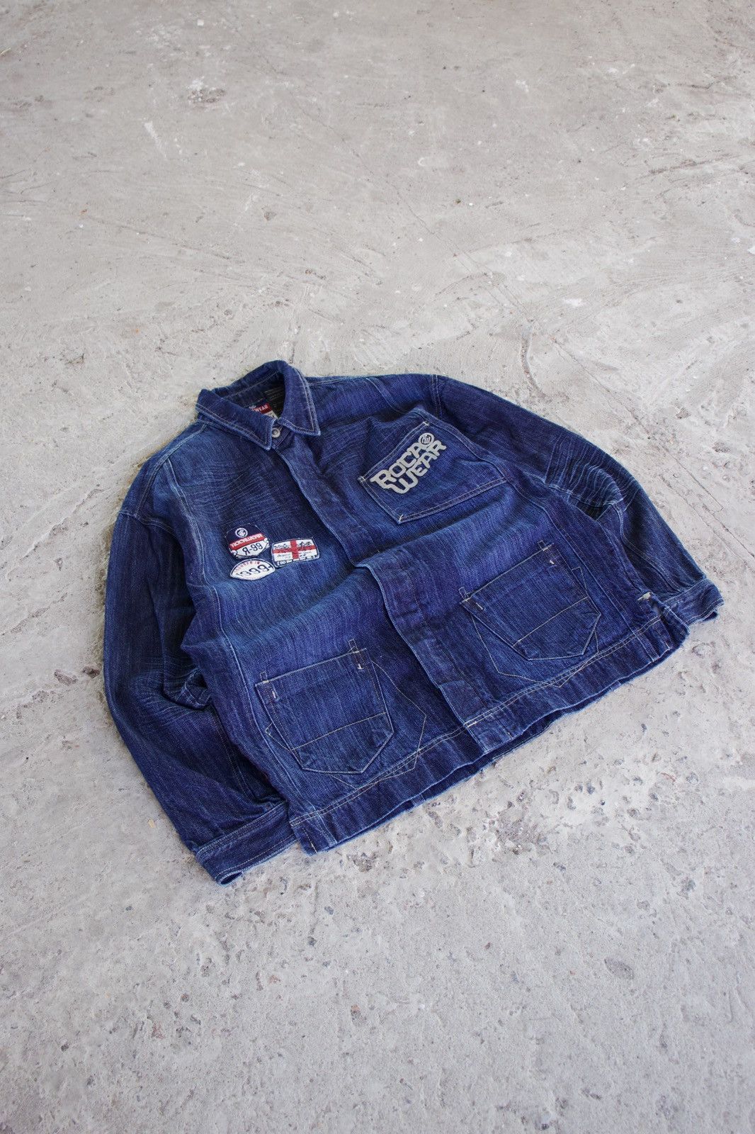 Rocawear Rocawear Est. 1999 Archive Denim Jacket Y2K Vintage Size US M / EU 48-50 / 2 - 3 Thumbnail