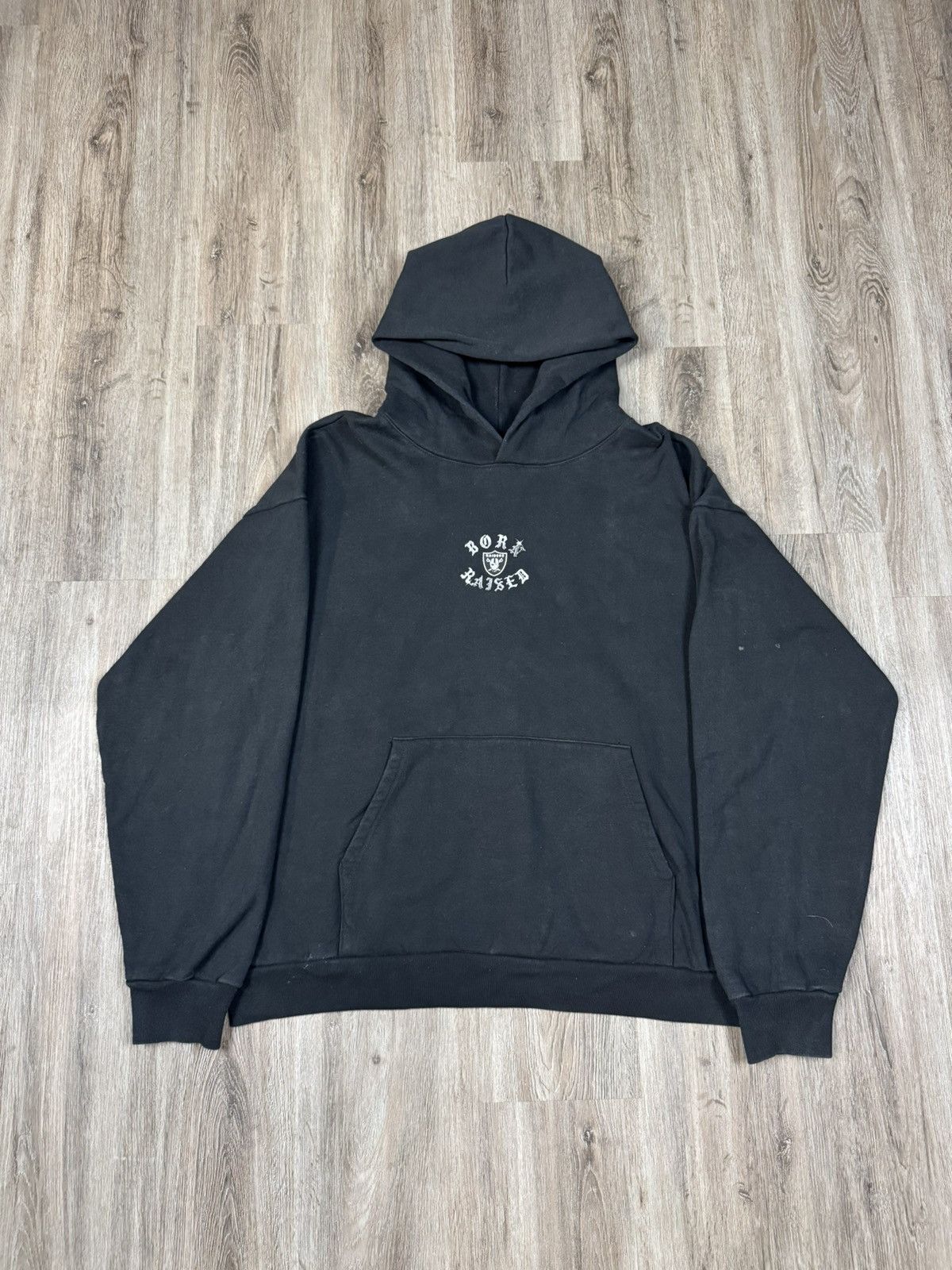 Born X Raised × NFL Born X Raised NFL Las Vegas Raiders Black Hoodie Size 2XL Size US XXL / EU 58 / 5 - 2 Thumbnail
