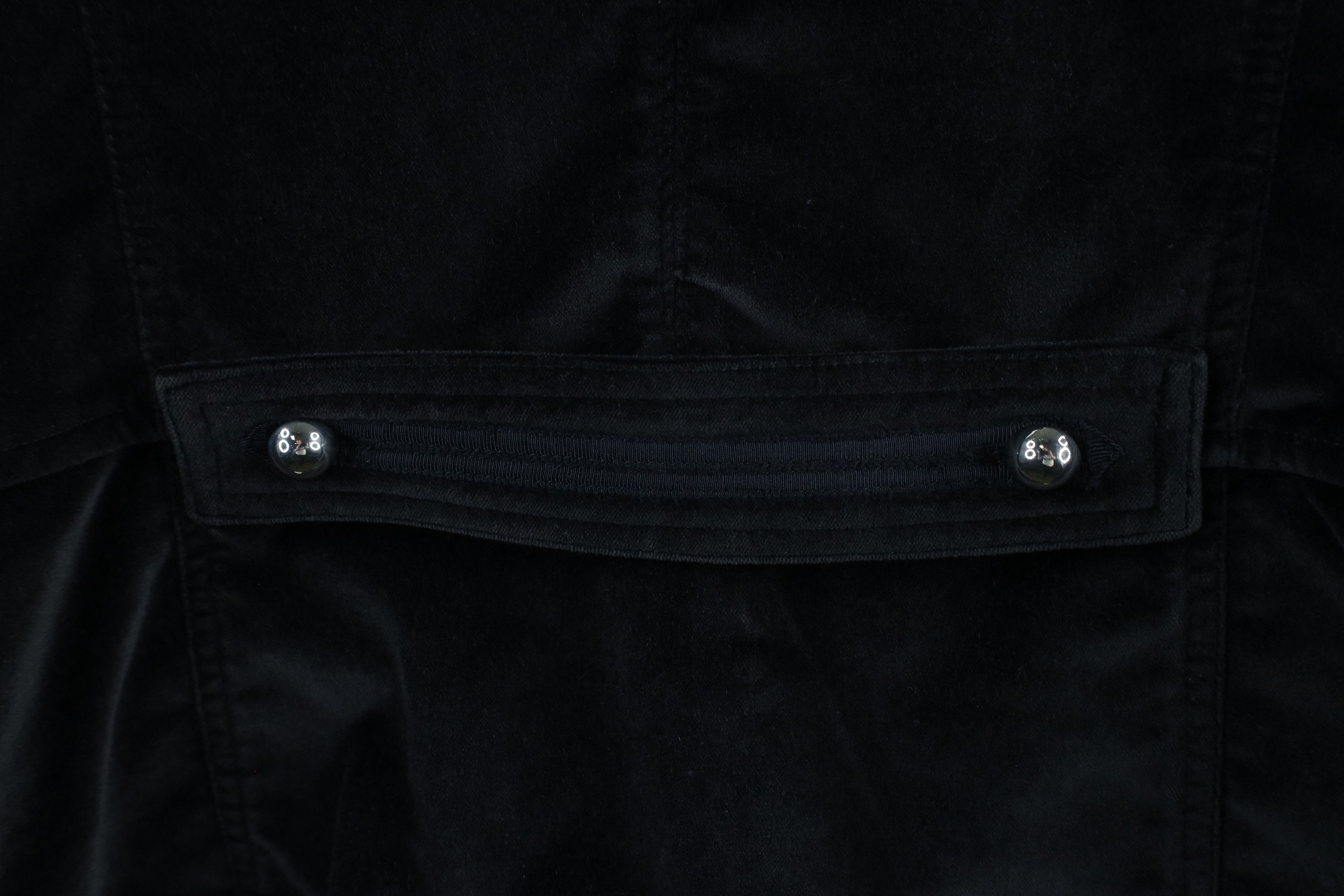 Vintage × White House Black Market White House Black Market Trim Velour Military Blazer Jacket Size L / US 10 / IT 46 - 9 Thumbnail