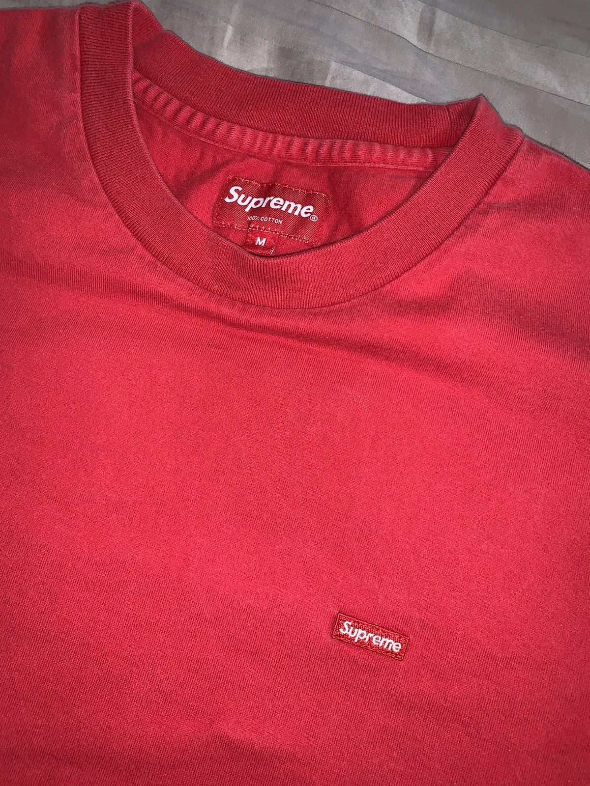 Supreme Supreme Small Box Logo Tee Size US M / EU 48-50 / 2 - 1 Thumbnail