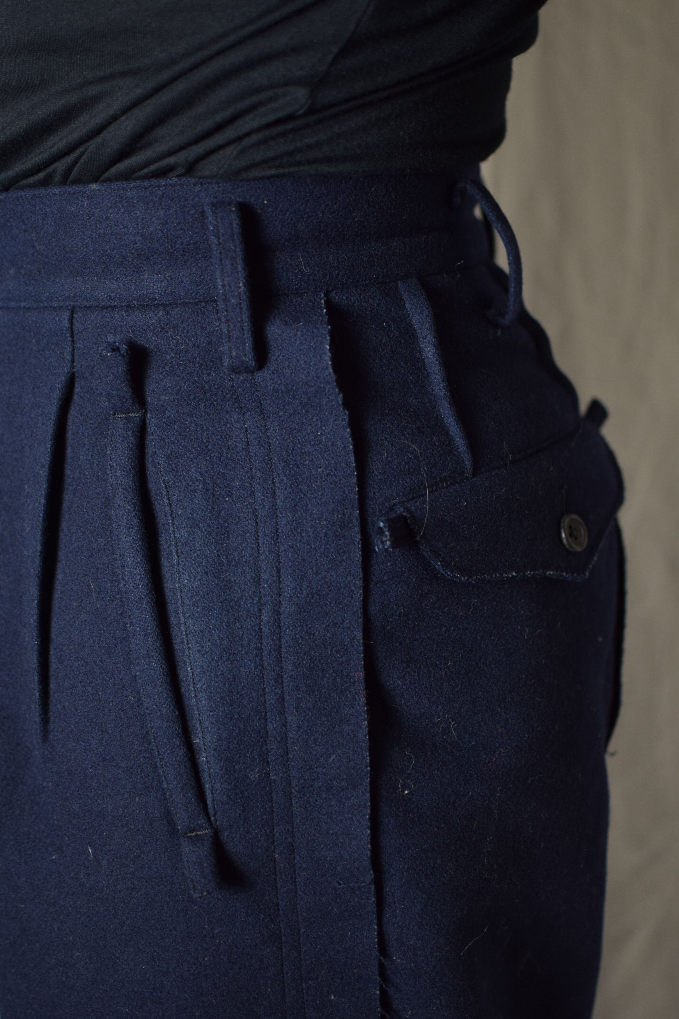 Yohji Yamamoto YYPH AW93 Wool-Linen Pants - HP-P54-111 Size US 30 / EU 46 - 9 Thumbnail