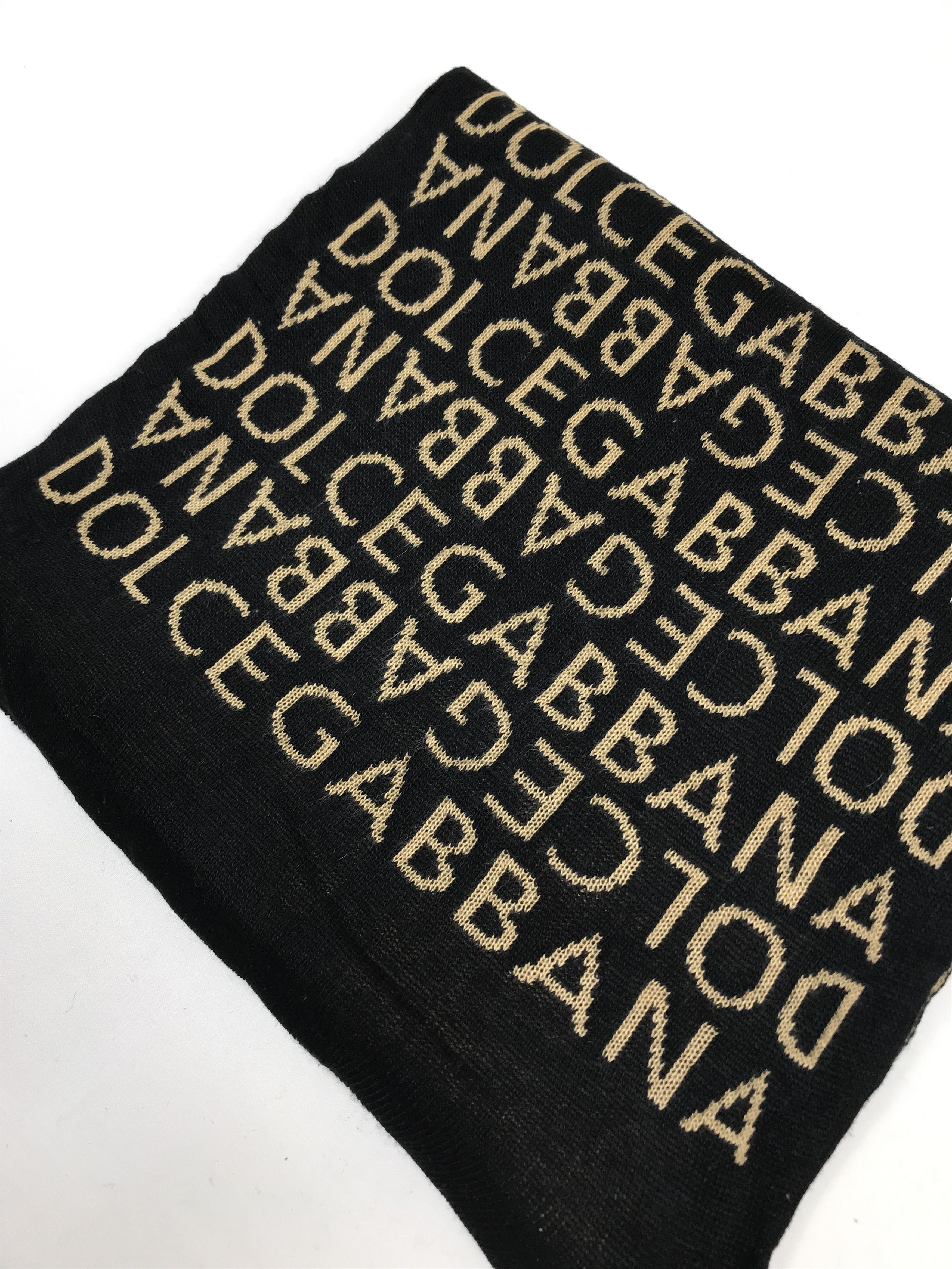Dolce & Gabbana Dolce & Gabbana Monogram Luxury Scarf / Muffler / Wool Size ONE SIZE - 1 Thumbnail
