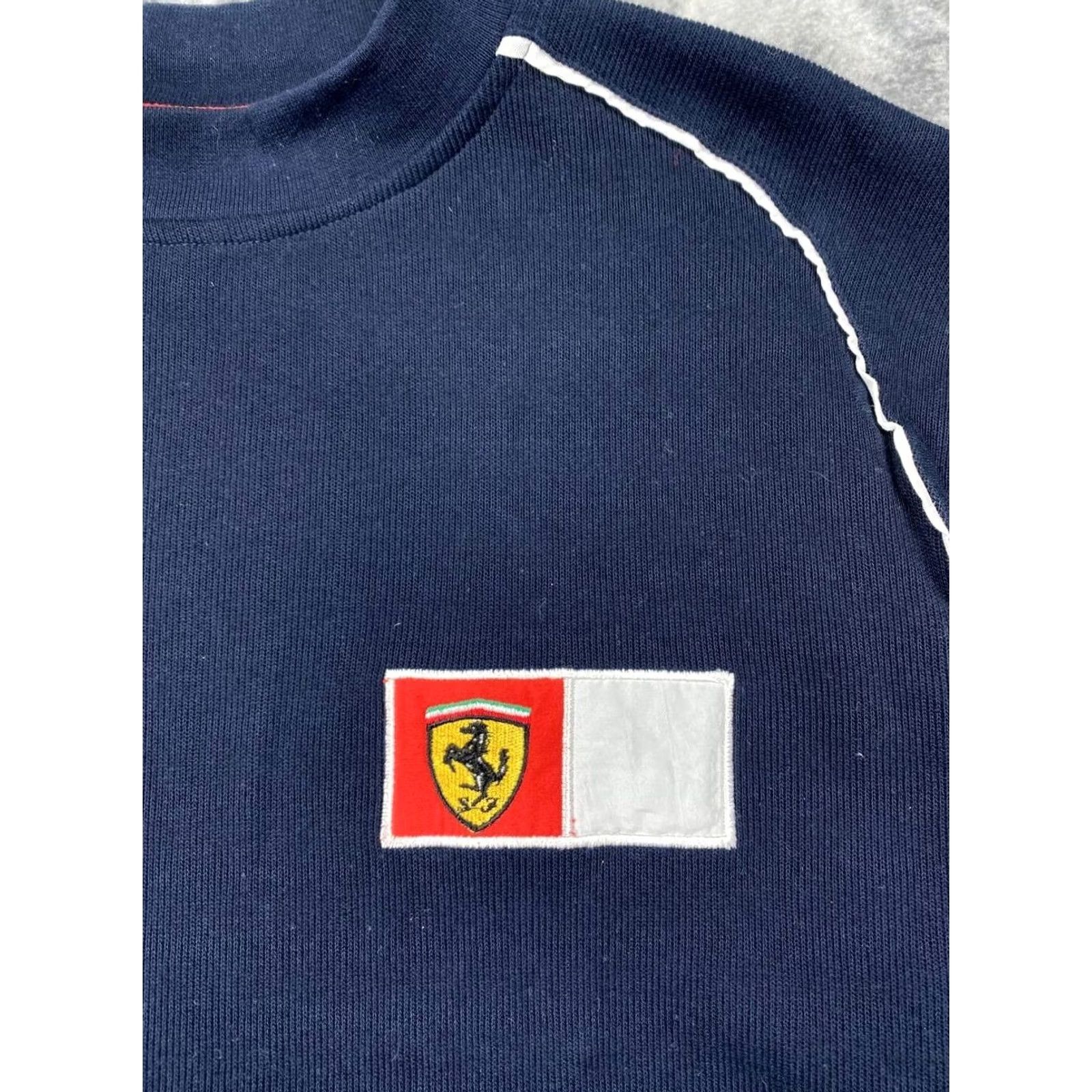 Marlboro VINTAGE Marlboro Sweatshirt Racing Men 2XL Blue Crew Neck Long Sleeve Pullover Logo Size US XXL / EU 58 / 5 - 4 Thumbnail