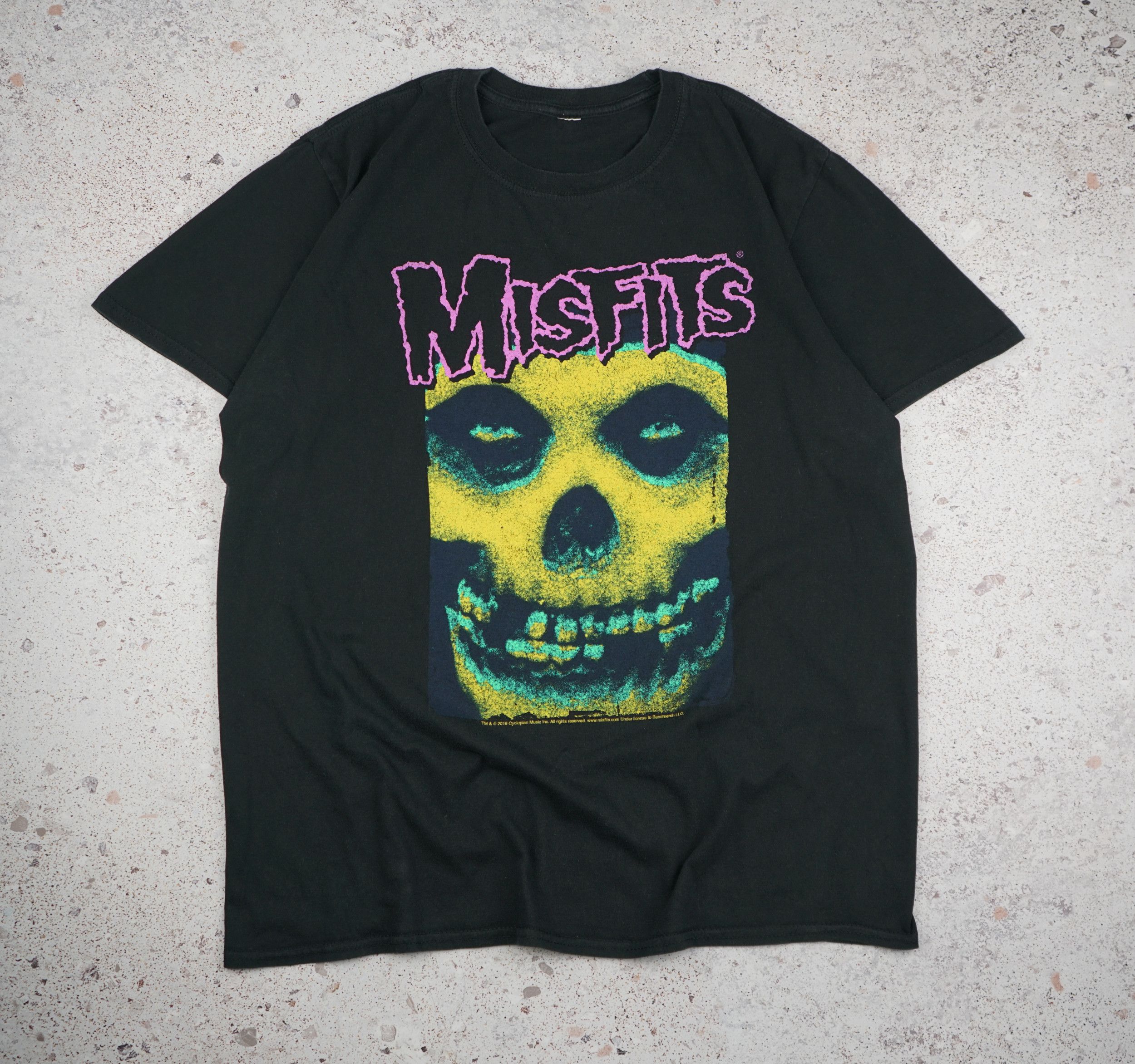 Band Tees × Misfits × Vintage Vintage Misfits T Shirt Size US L / EU 52-54 / 3 - 1 Thumbnail