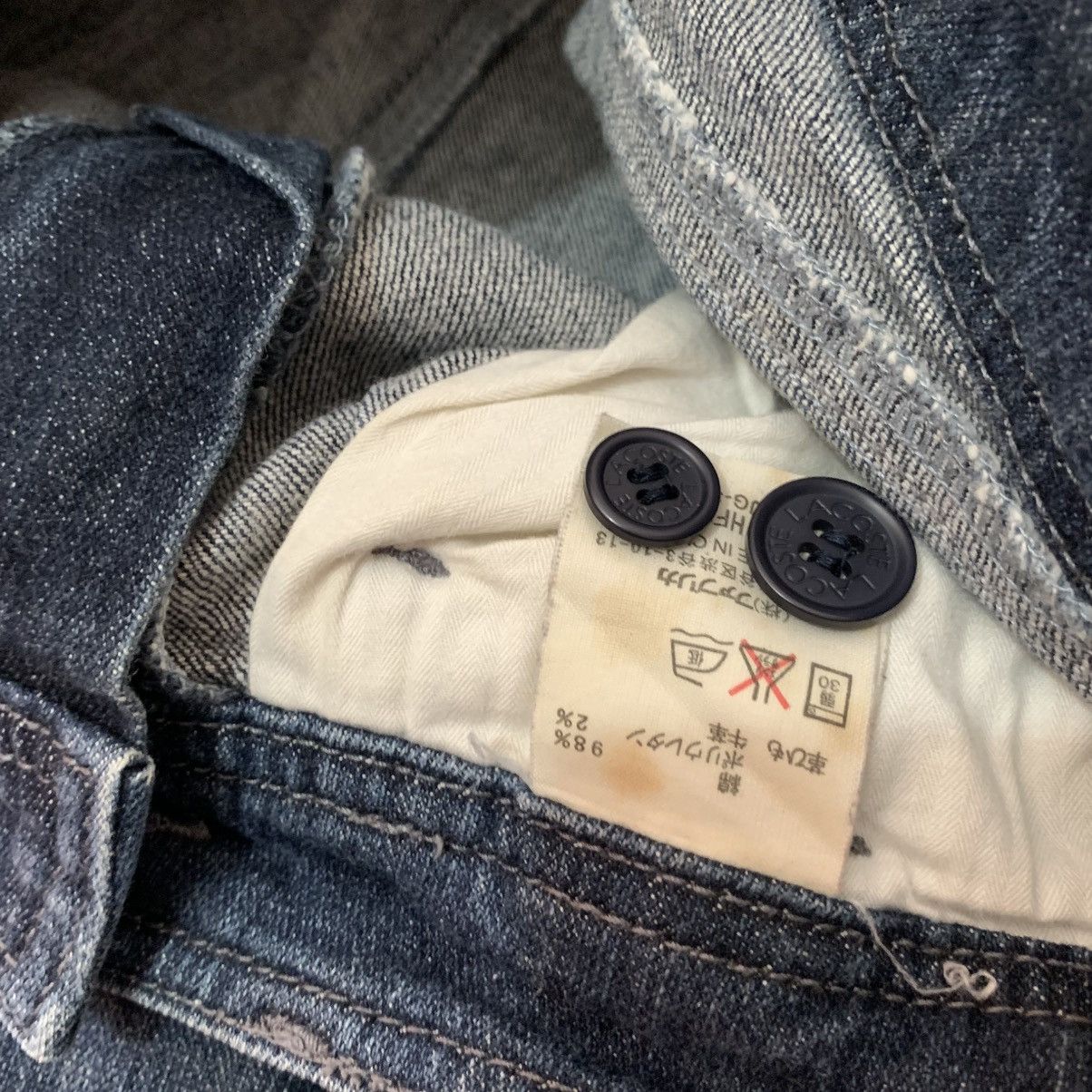 Lacoste vintage flared jeans Size US 29 - 7 Thumbnail