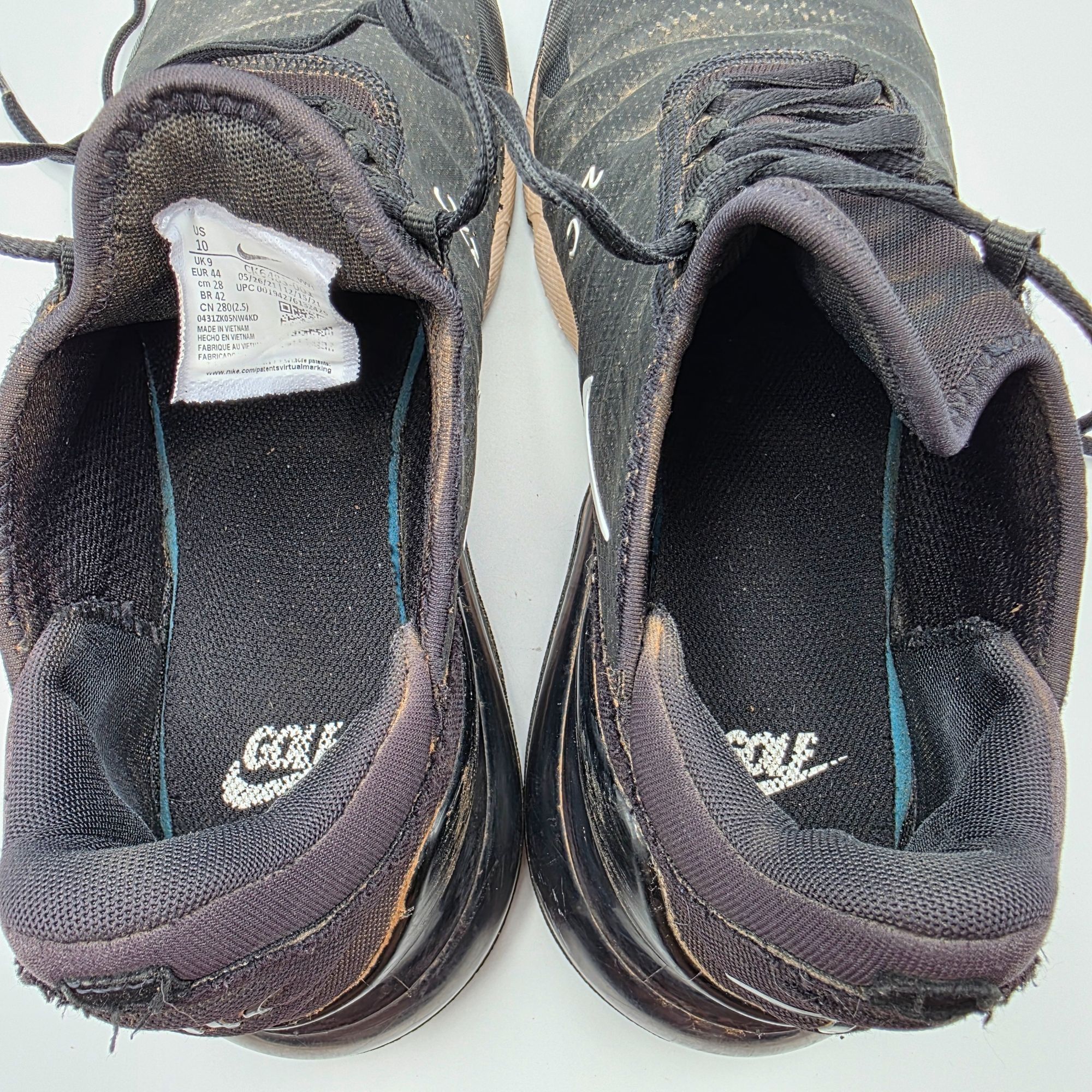 Nike Nike Air Max 270 G Spikeless Golf Shoes Mens 10 Black Lightw Size US 10 / EU 43 - 7 Thumbnail