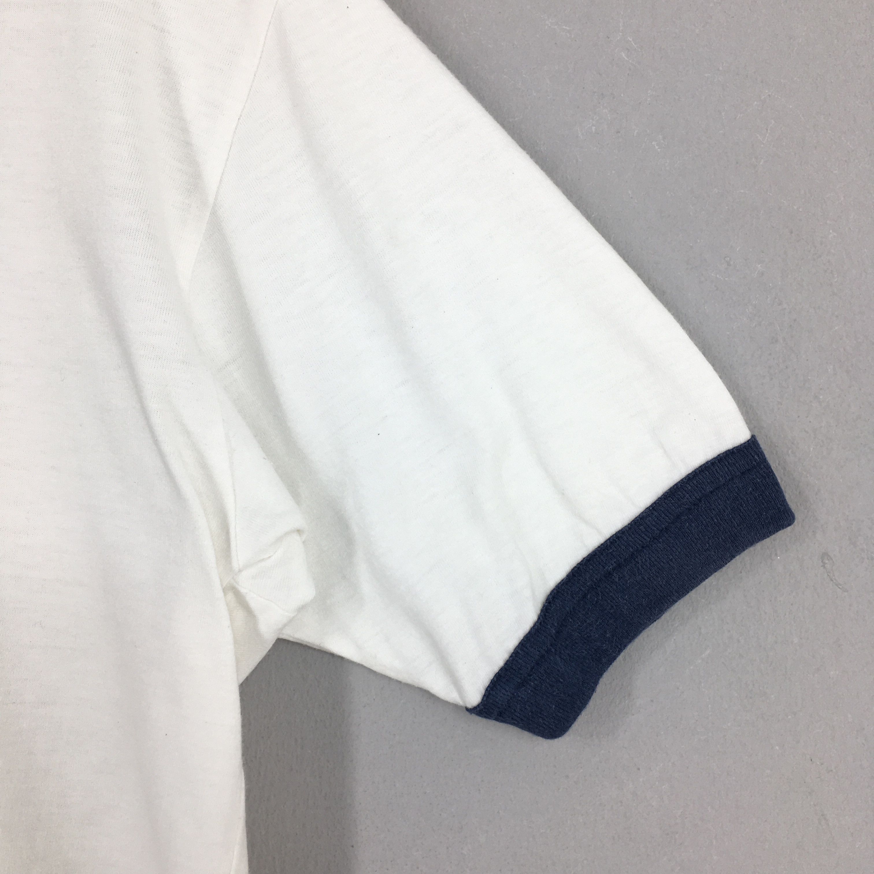 Vintage 80's Local Motion Hawaii Surf White Ringer T shirt Medium Size US M / EU 48-50 / 2 - 4 Thumbnail