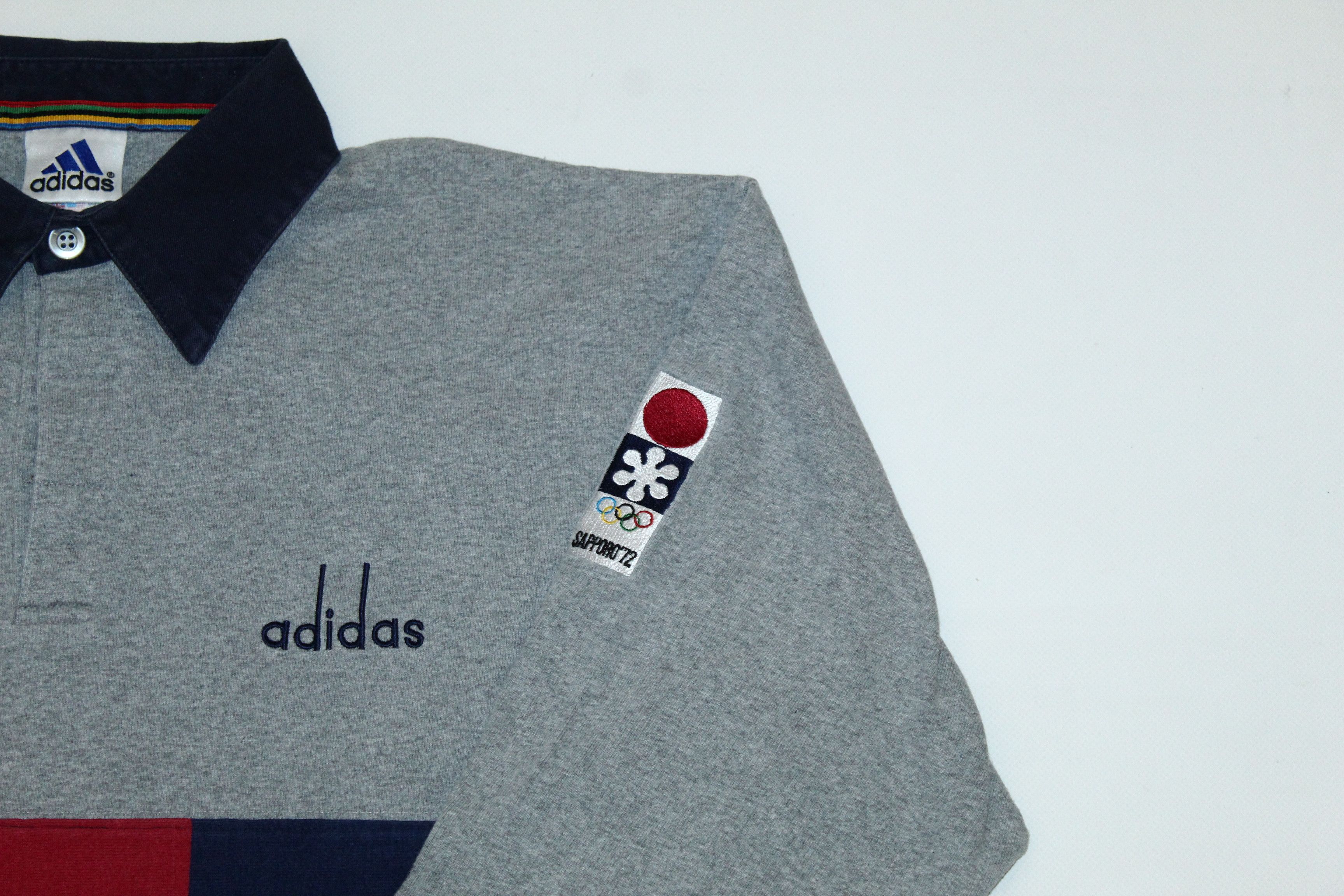 Adidas 💥 Adidas Winter Olympic Games Sapporo '72 Japan Polo Size US L / EU 52-54 / 3 - 4 Thumbnail