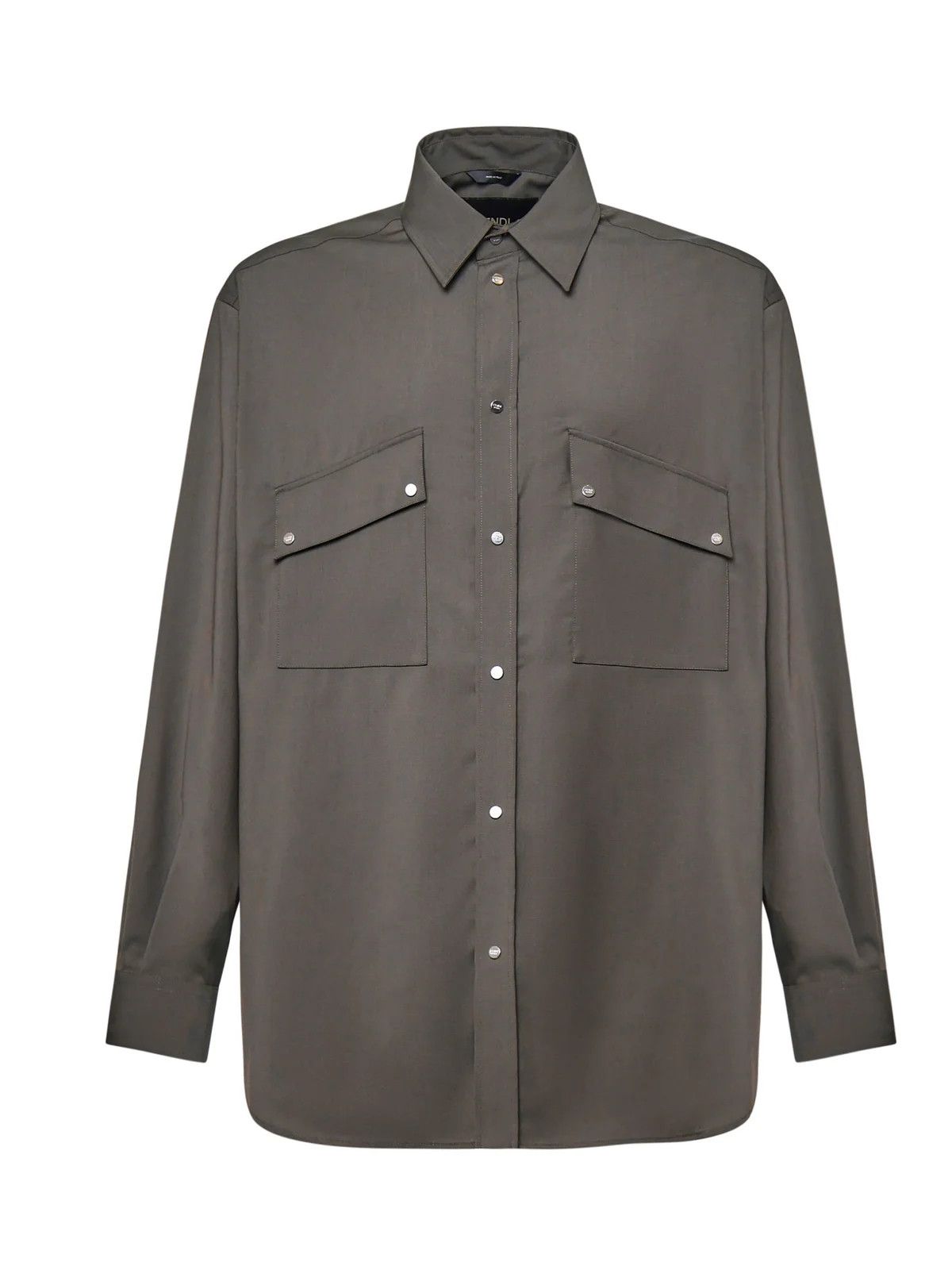 Fendi o1s1wg110526 Shirt in Black Size US S / EU 44-46 / 1 - 1 Thumbnail
