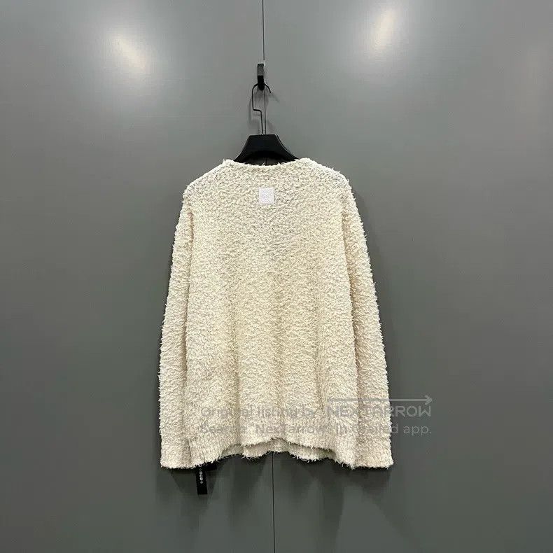 Loewe Loewe Beige Back Logo Knit Sweater Size M / US 6-8 / IT 42-44 - 2 Thumbnail