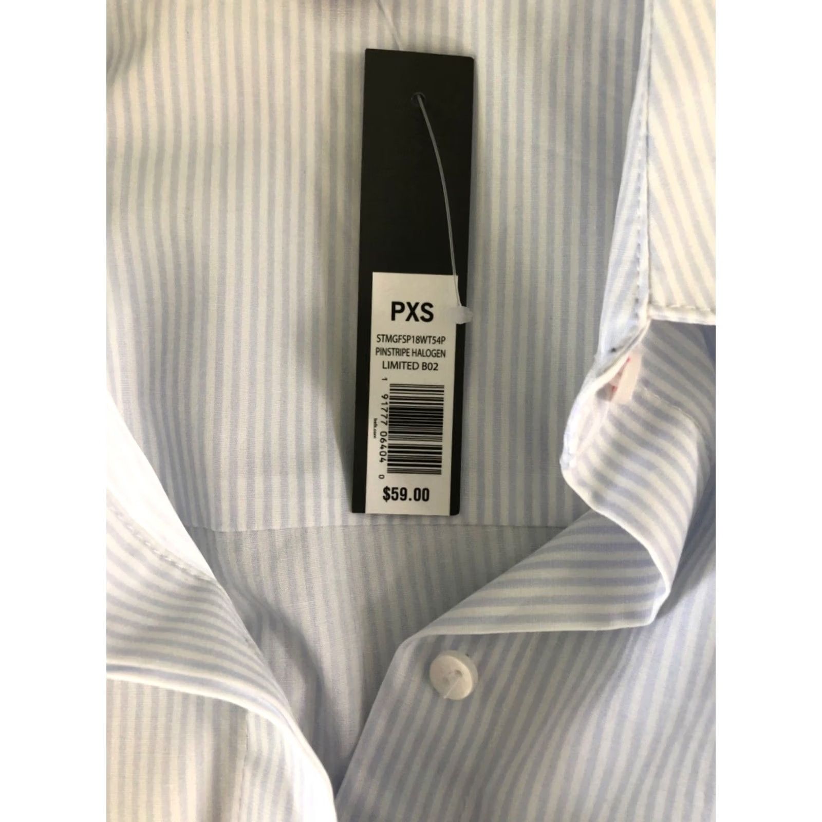 Vintage NWT The Limited blue stripe sleeveless button-up collared top XS PXS Women’s Casual Capsule Modest Size XS / US 0-2 / IT 36-38 - 5 Thumbnail