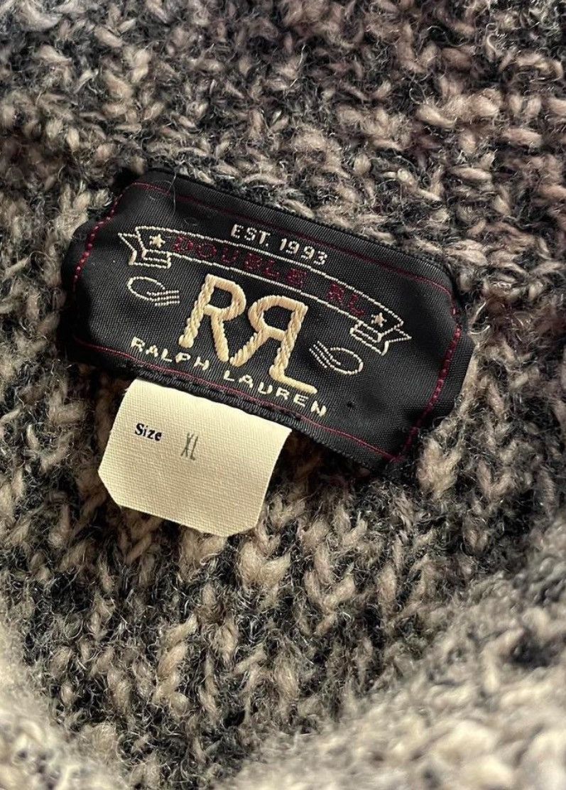 RRL Ralph Lauren 🌹💫RRL RALPH LAUREN DOUBLE R HEAVY KNITTED SWEATER USA MADE Size US M / EU 48-50 / 2 - 7 Thumbnail