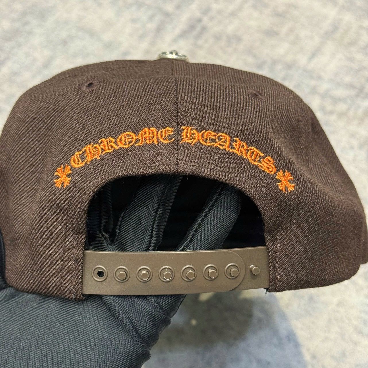 Chrome Hearts Chrome Hearts On Field Trucker Hat CH Brown/Orange Size ONE SIZE - 5 Thumbnail