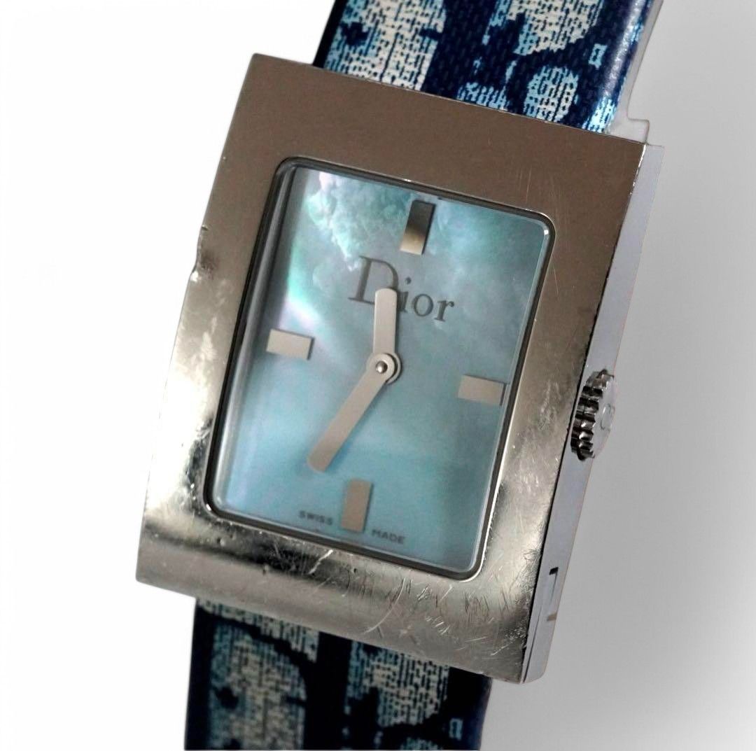 Dior Dior - Malice Rectangular Women's Watch Quartz Vintage Size ONE SIZE - 4 Thumbnail