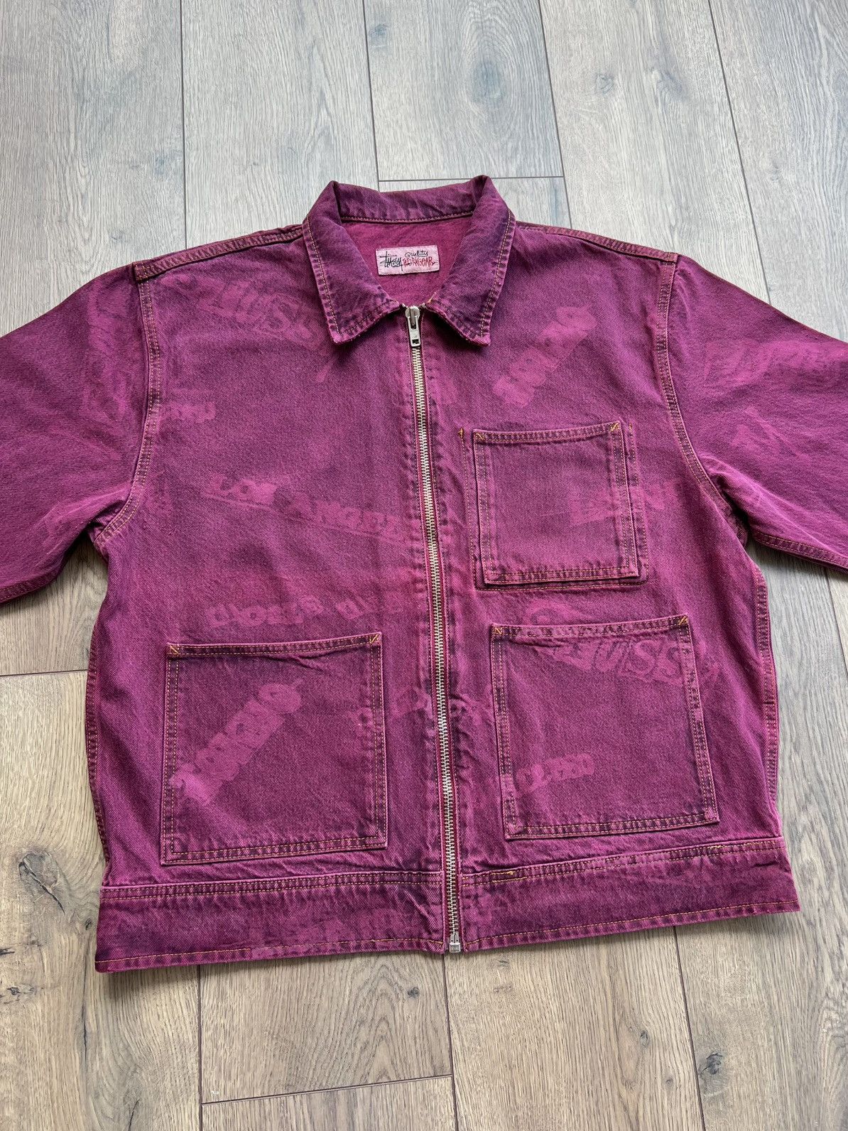 Stussy SAMPLE Stussy x Lance Mountain Worldwide Work Jacket Size US L / EU 52-54 / 3 - 3 Thumbnail