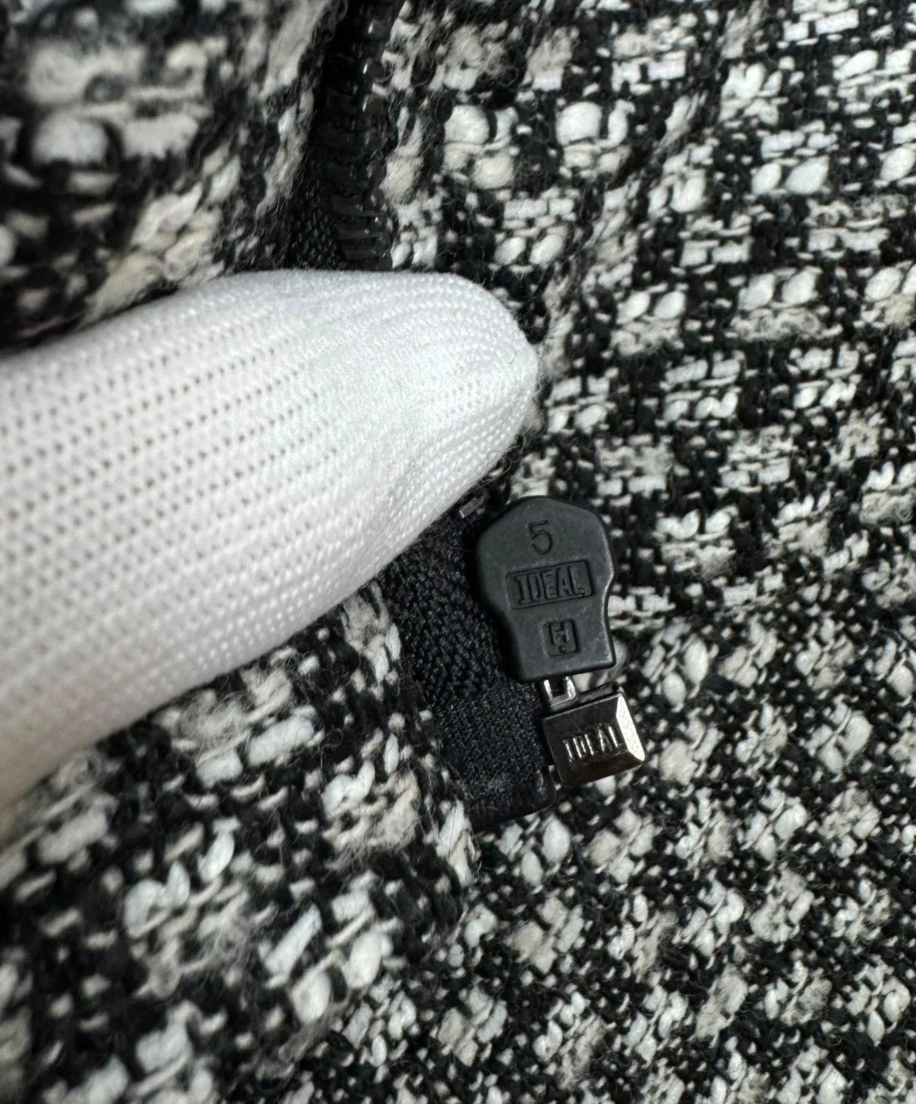 Armani Exchange Armani Exchange Tweed Wool Biker Jacket size XS Size XS / US 0-2 / IT 36-38 - 18 Thumbnail