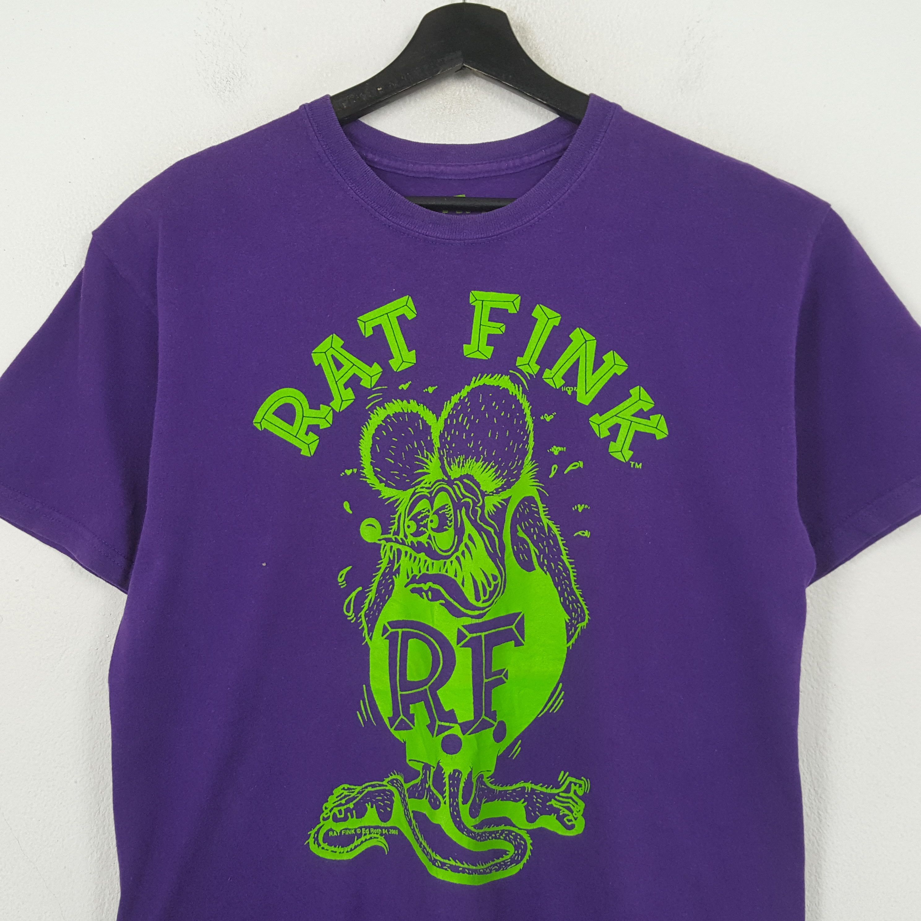 Vintage Rat Fink Band Tshirt RR24 Size US M / EU 48-50 / 2 - 2 Thumbnail