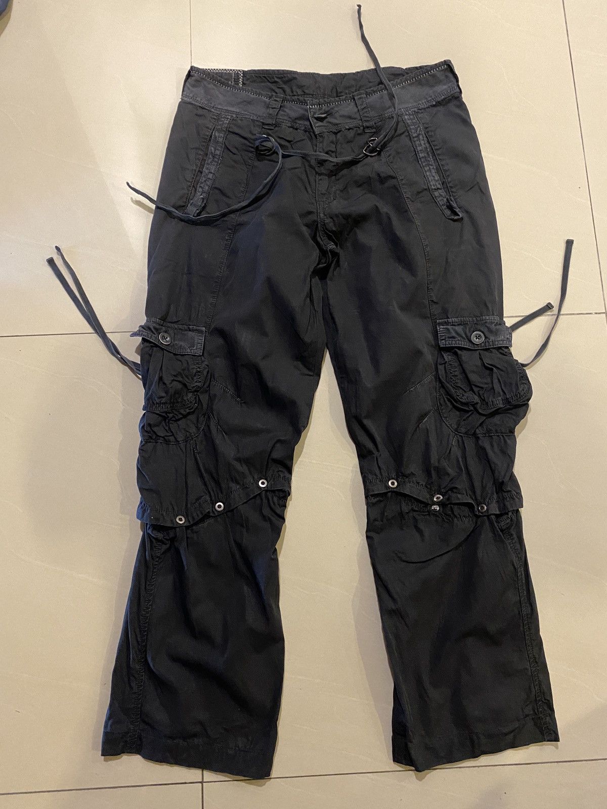 Marithe + Francois Girbaud × Vintage 🔥STEAL🔥Marithe Francois Girbaud Cargo Pant rare Size US 33 - 2 Thumbnail