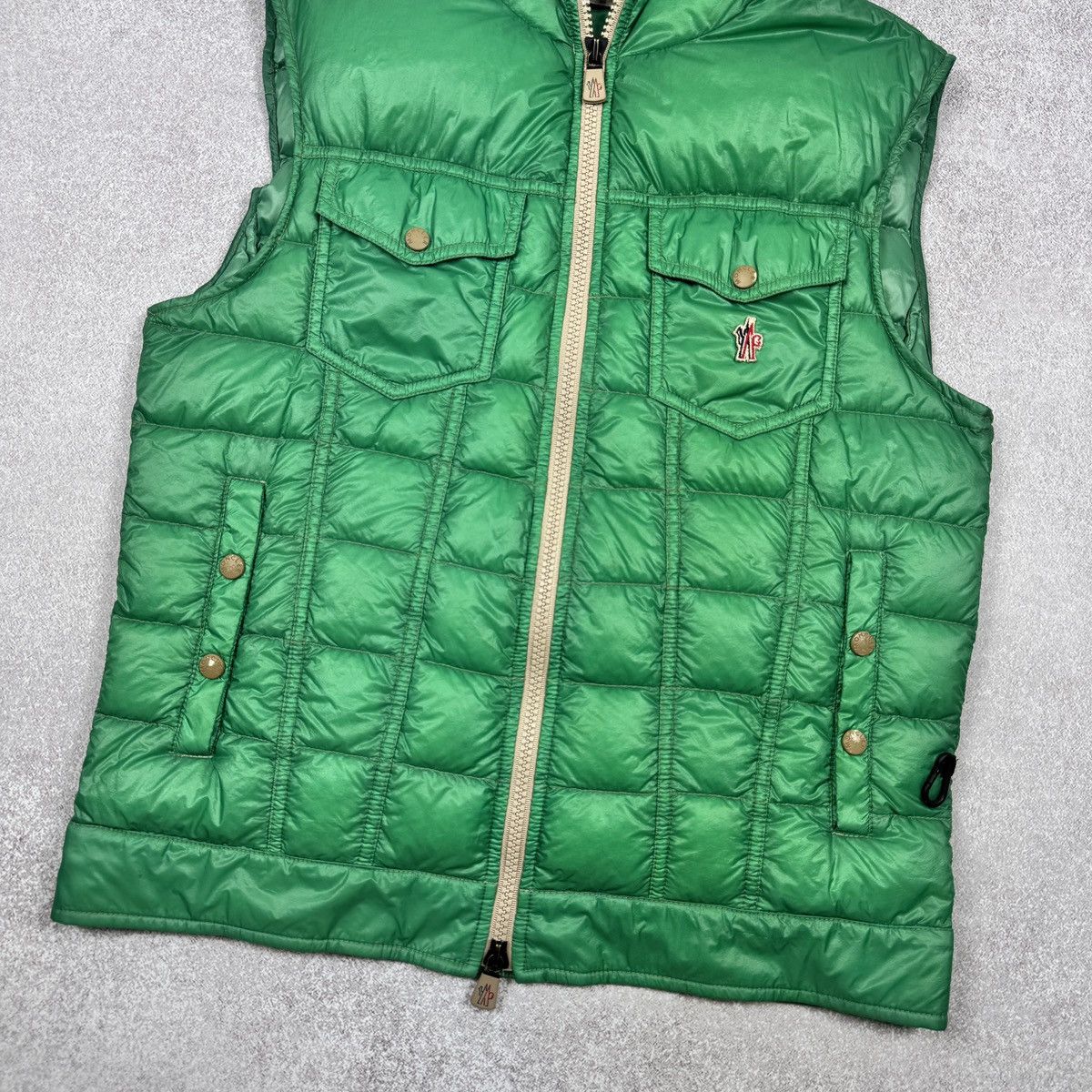 Moncler Original Moncler Dinan Gilet Grenoble Full Zip Puffer Size 5 Size XL / US 12-14 / IT 48-50 - 6 Thumbnail