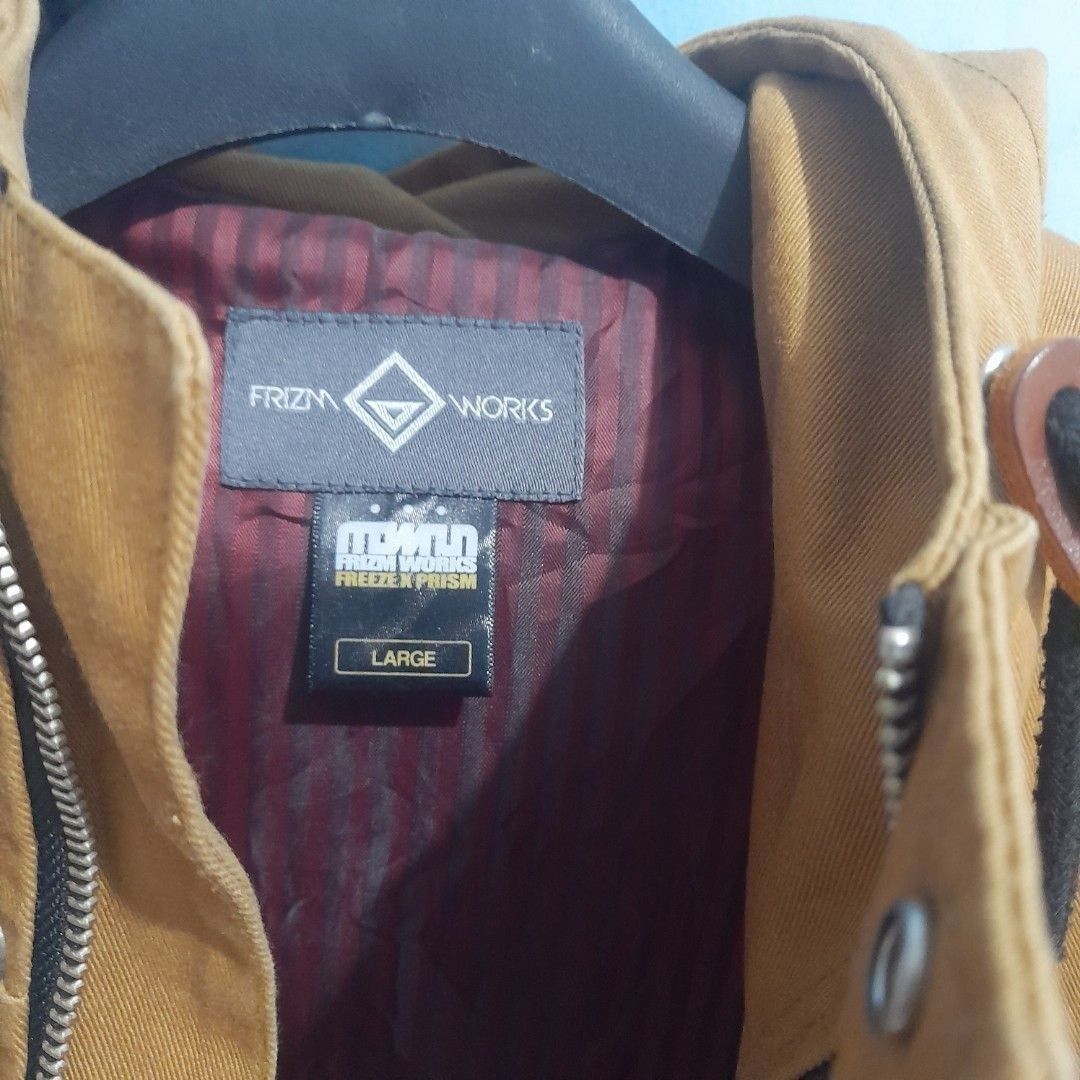 FrizmWORKS × Japanese Brand frizmworks denim vintage jacket Size US M / EU 48-50 / 2 - 3 Thumbnail