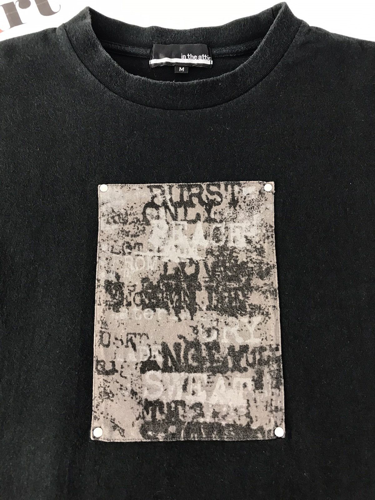 In The Attic Vintage In The Attic Emergency Generate Design Punk Shirt Size US S / EU 44-46 / 1 - 5 Thumbnail