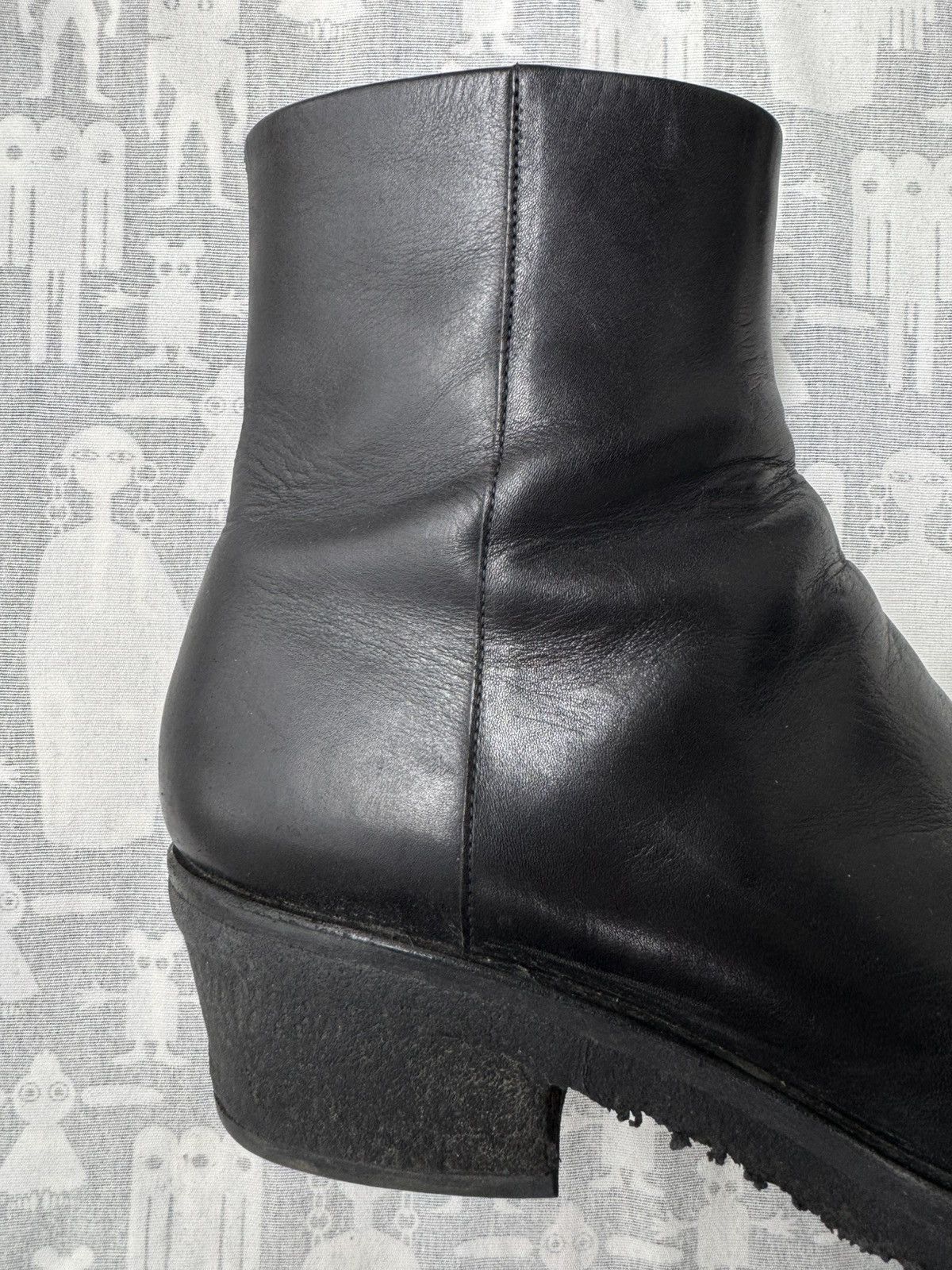 Calvin Klein Calvin Klein 205W39NYC Metal Tip Leather Boots Size US 13 / EU 46 - 4 Thumbnail