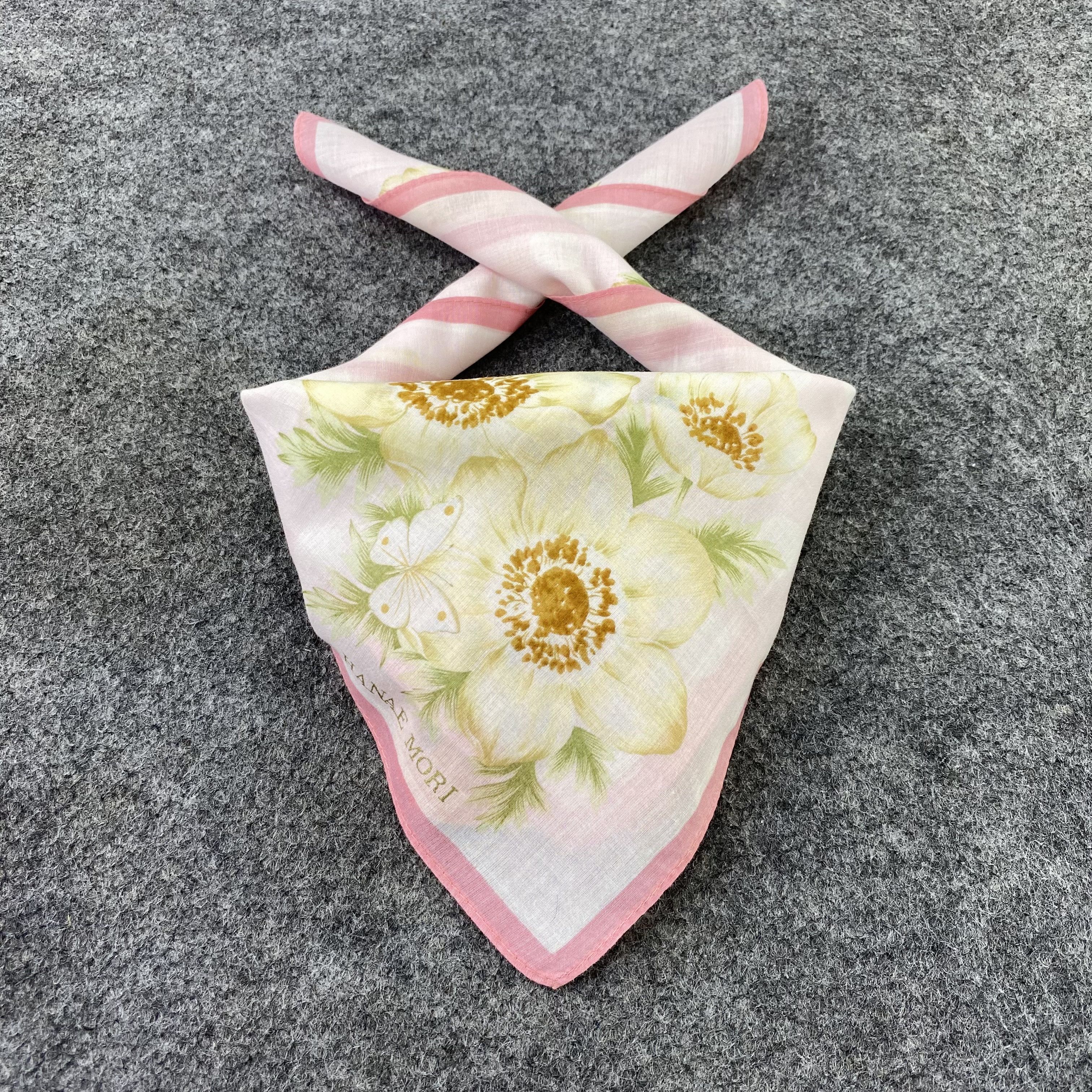 Hanae Mori Hanae Mori Handkerchief / Bandana / Neckerchief-B795 Size ONE SIZE - 2 Thumbnail