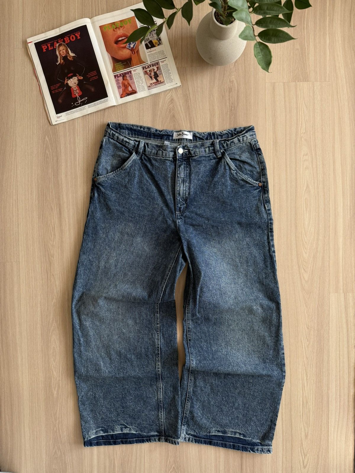 If Six Was Nine Vintage John Baner Baggy Jeans Style JNCO Size US 36 / EU 52 - 2 Thumbnail