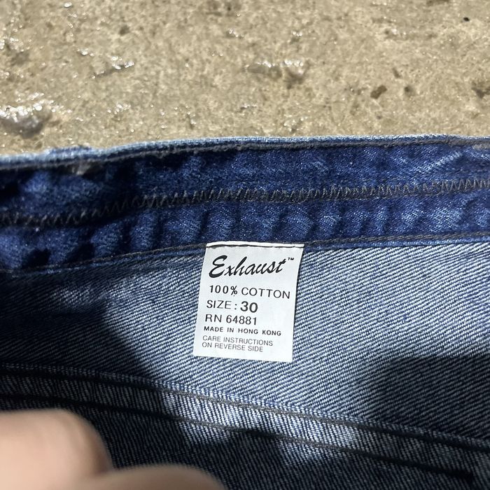 Vintage Crazy Vintage 90s Exhaust Jeans HipHop Skater Style Unique