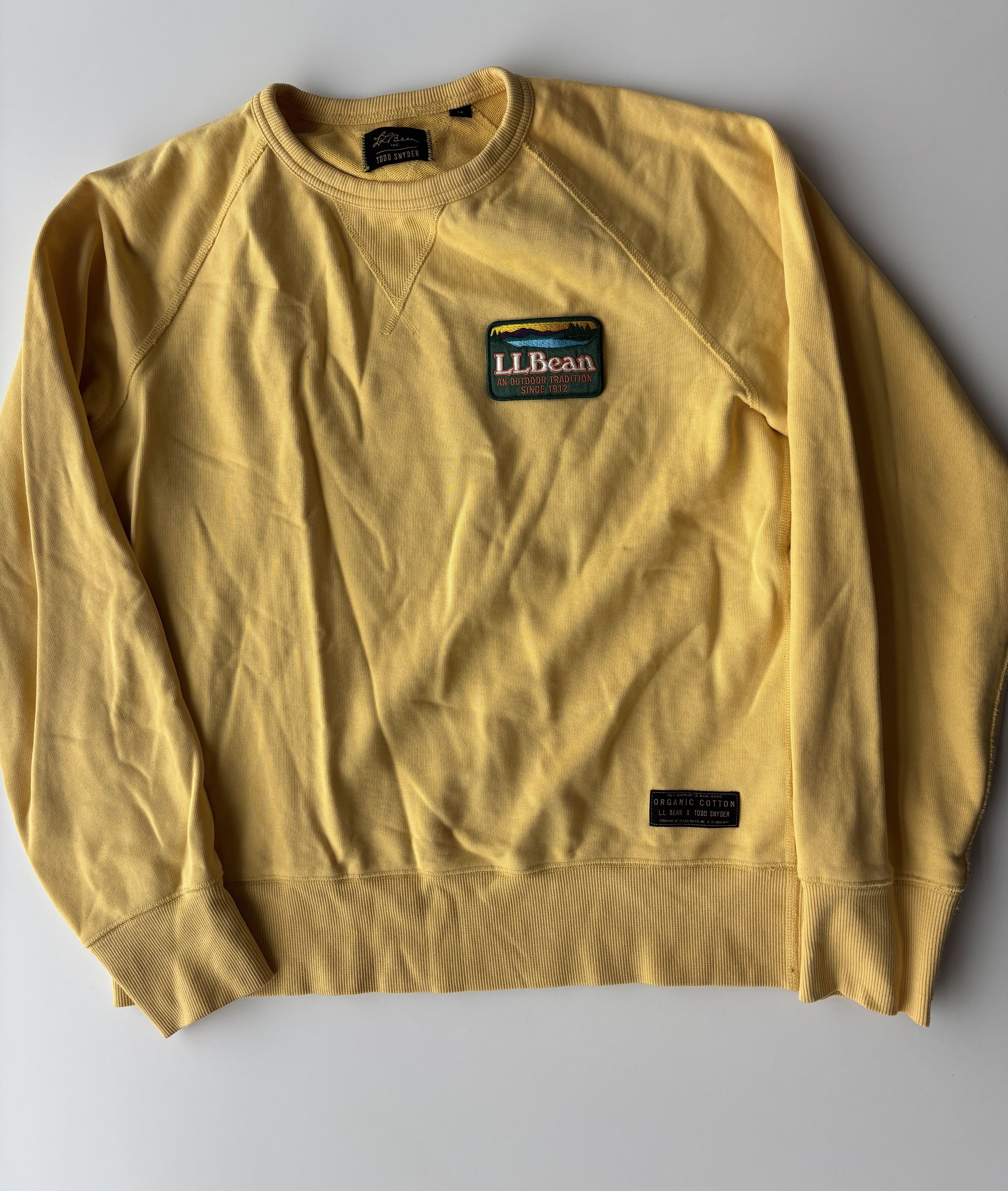 L.L. Bean × Todd Snyder L.L. Bean x Todd Snyder Yellow Crewneck Size US M / EU 48-50 / 2 - 1 Thumbnail