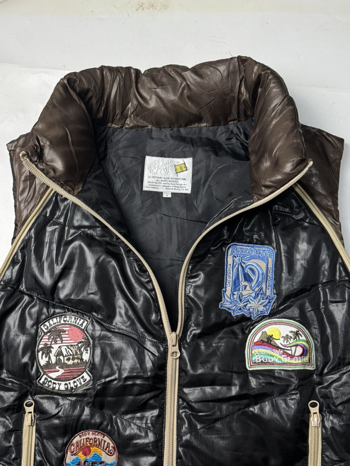 14th Addiction Archived Puffer Jacket Body Glove 2000s Styled Size US M / EU 48-50 / 2 - 5 Thumbnail