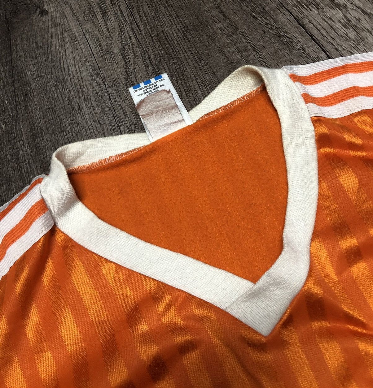 Adidas × Vintage Vintage Jersey Adidas Rare 100% Polyester Made in U.S.A Size US S / EU 44-46 / 1 - 7 Thumbnail