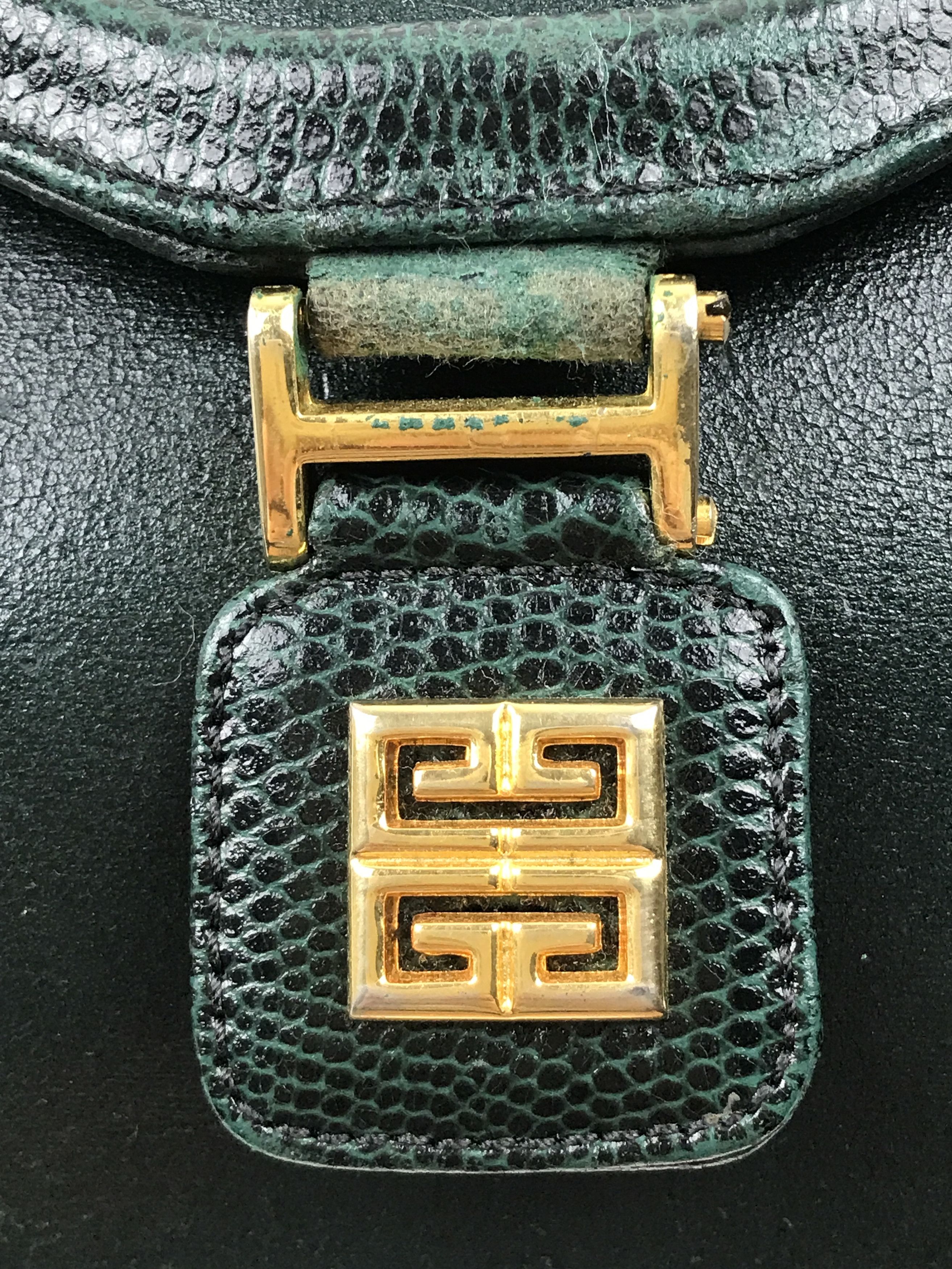 Givenchy Vintage Givenchy Handbag Genuine Leather Size ONE SIZE - 10 Thumbnail