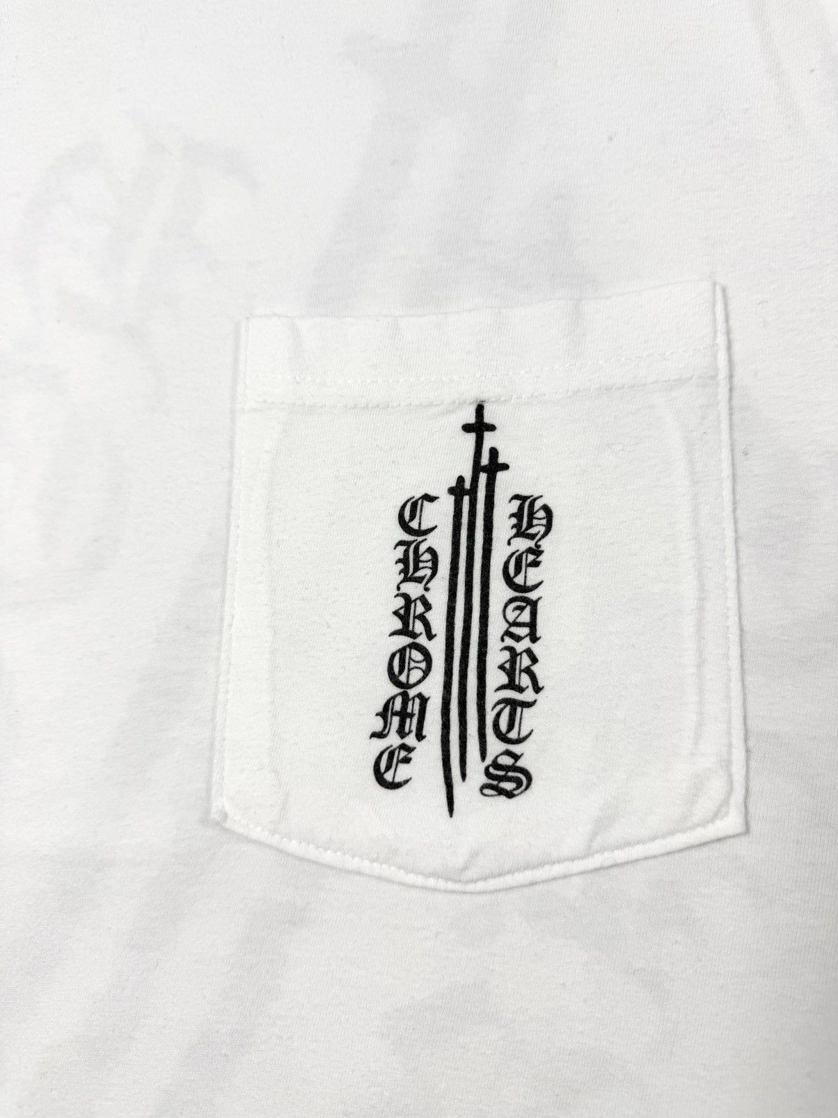 Chrome Hearts Chrome Hearts ‘RS3 Triple Cross’ Pocket T-Shirt Size US S / EU 44-46 / 1 - 5 Thumbnail