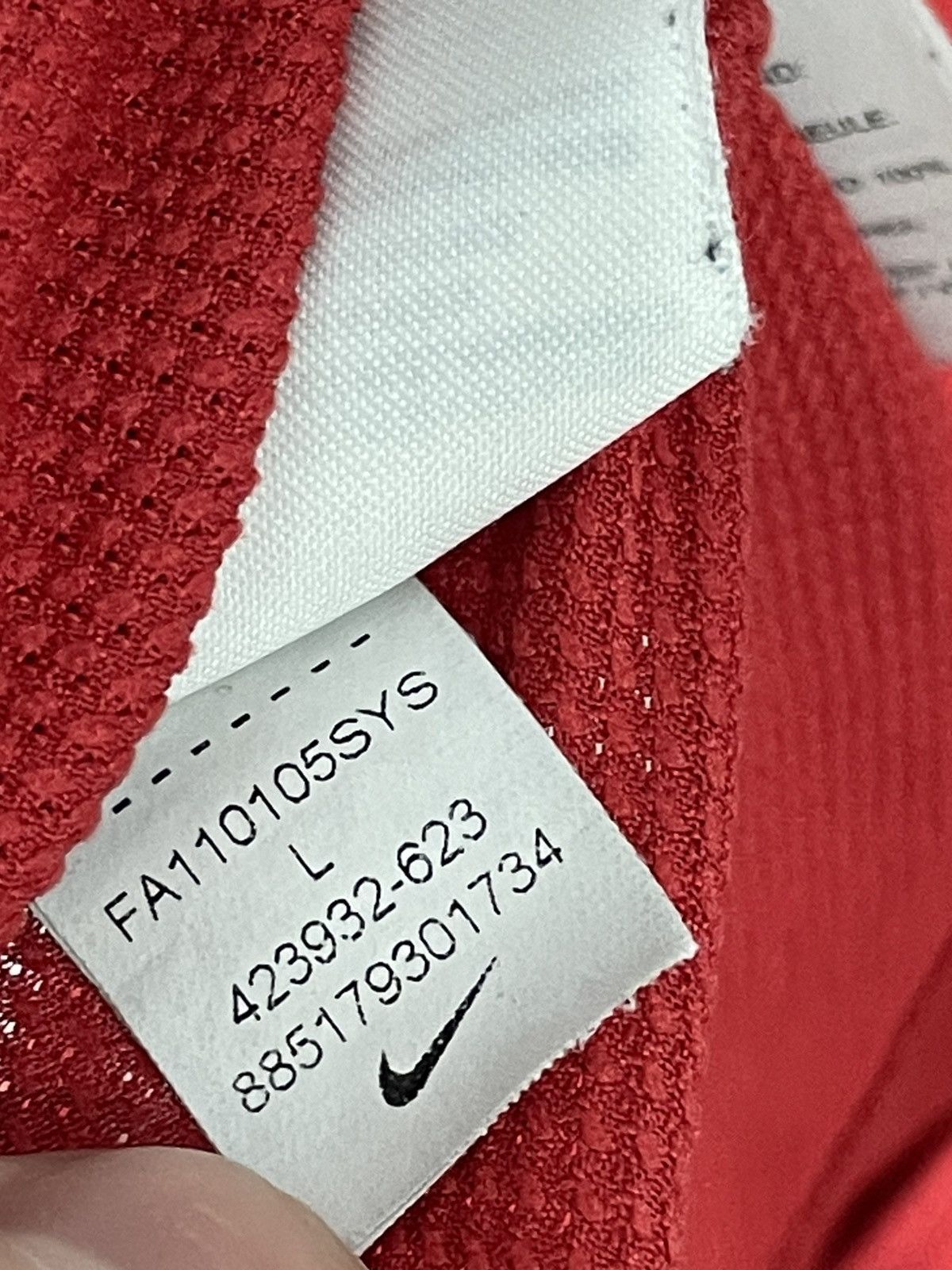 Nike BLOKECORE ⚽️ NIKE MANCHASTER UNITED AON JERSEY T-SHIRT KIT Size US L / EU 52-54 / 3 - 7 Thumbnail