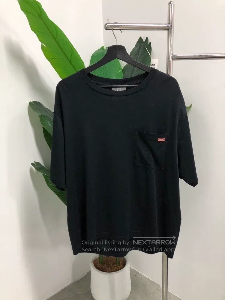 Acne Studios Acne Studios Solid color ribbed round neck drop shoulder c Size L / US 10 / IT 46 - 1 Thumbnail