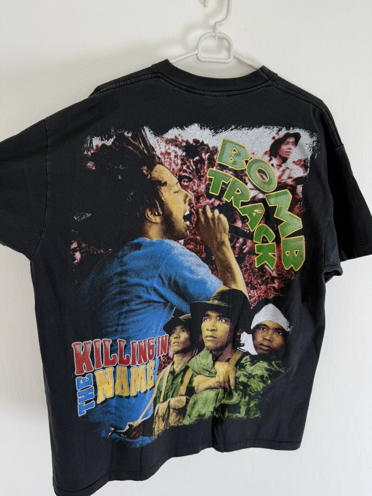 Vintage Rage against the machine vintage t shirt merch xl single Size US XL / EU 56 / 4 - 4 Thumbnail