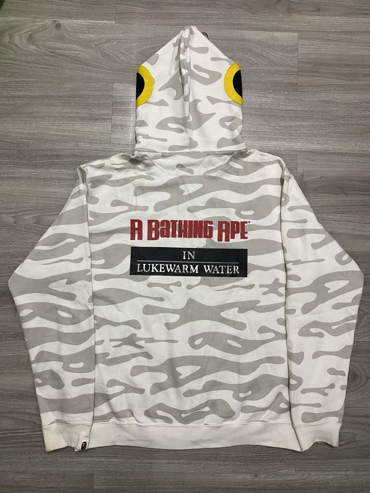 A BATHING APE FISH FULL ZIP HOODIE パーカー BAPE Fish full zip hoodie yellow A Bathing Ape Size L | eBay