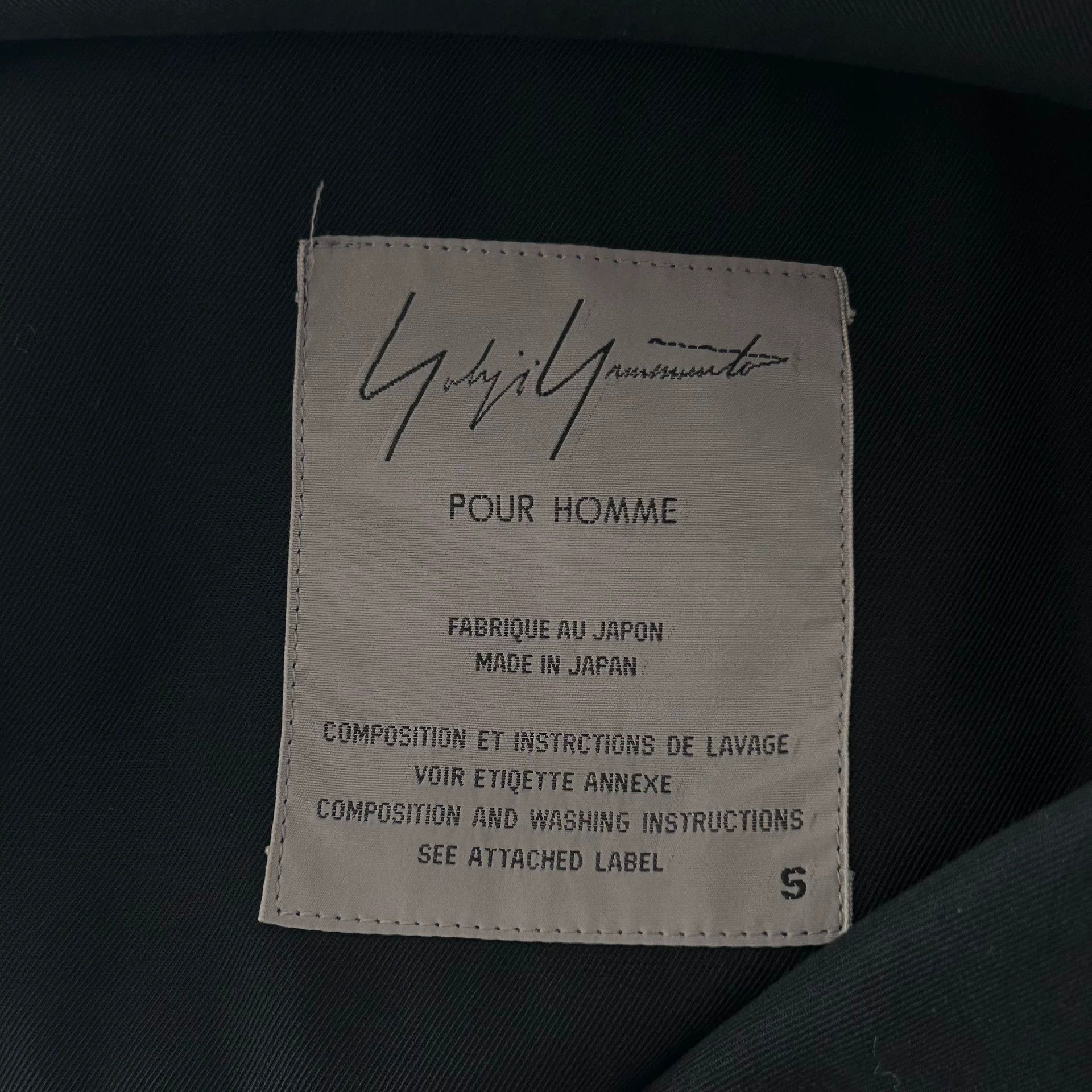 Yohji Yamamoto Yohji Yamamoto 92SS PH Triangle Cutout Wool Blazer Size US S / EU 44-46 / 1 - 6 Thumbnail