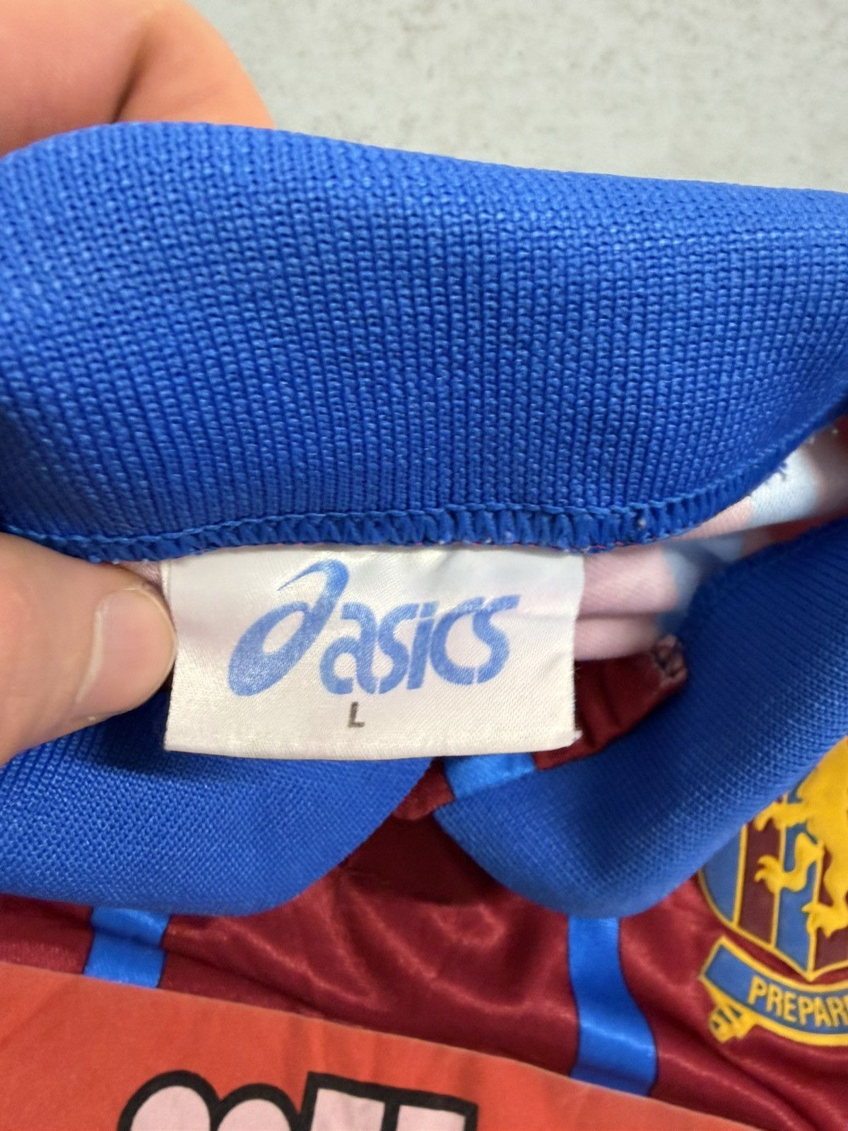 Asics Vintage 1993-1995 Asics Aston Villa Müller Soccer Jersey Size US L / EU 52-54 / 3 - 8 Thumbnail