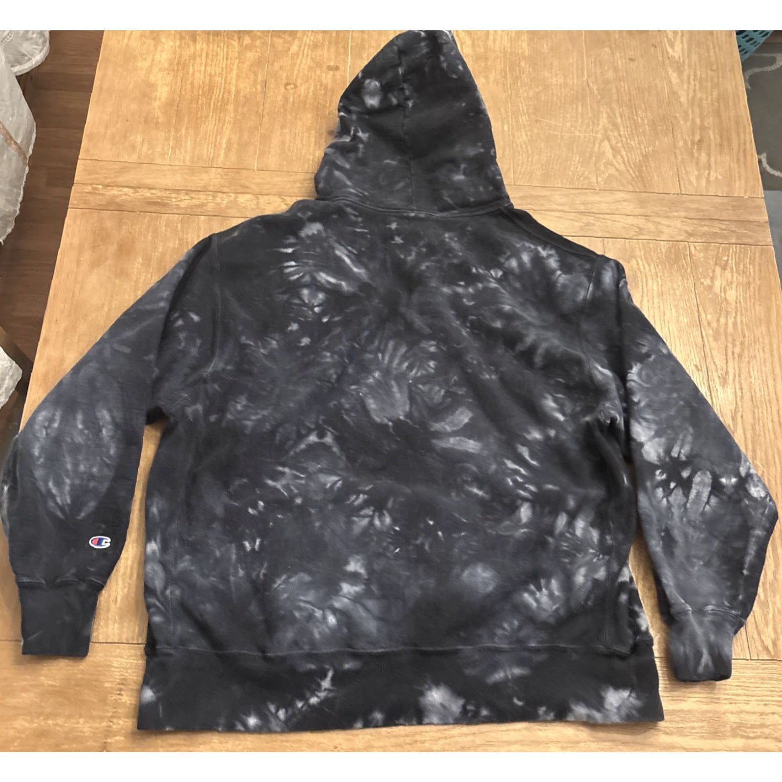 Champion Jomboy Media Champion Reverse Weave Black Logo Tie-Dye Hoodie Adult XXL Size Men Hoodie Size US XXL / EU 58 / 5 - 6 Thumbnail